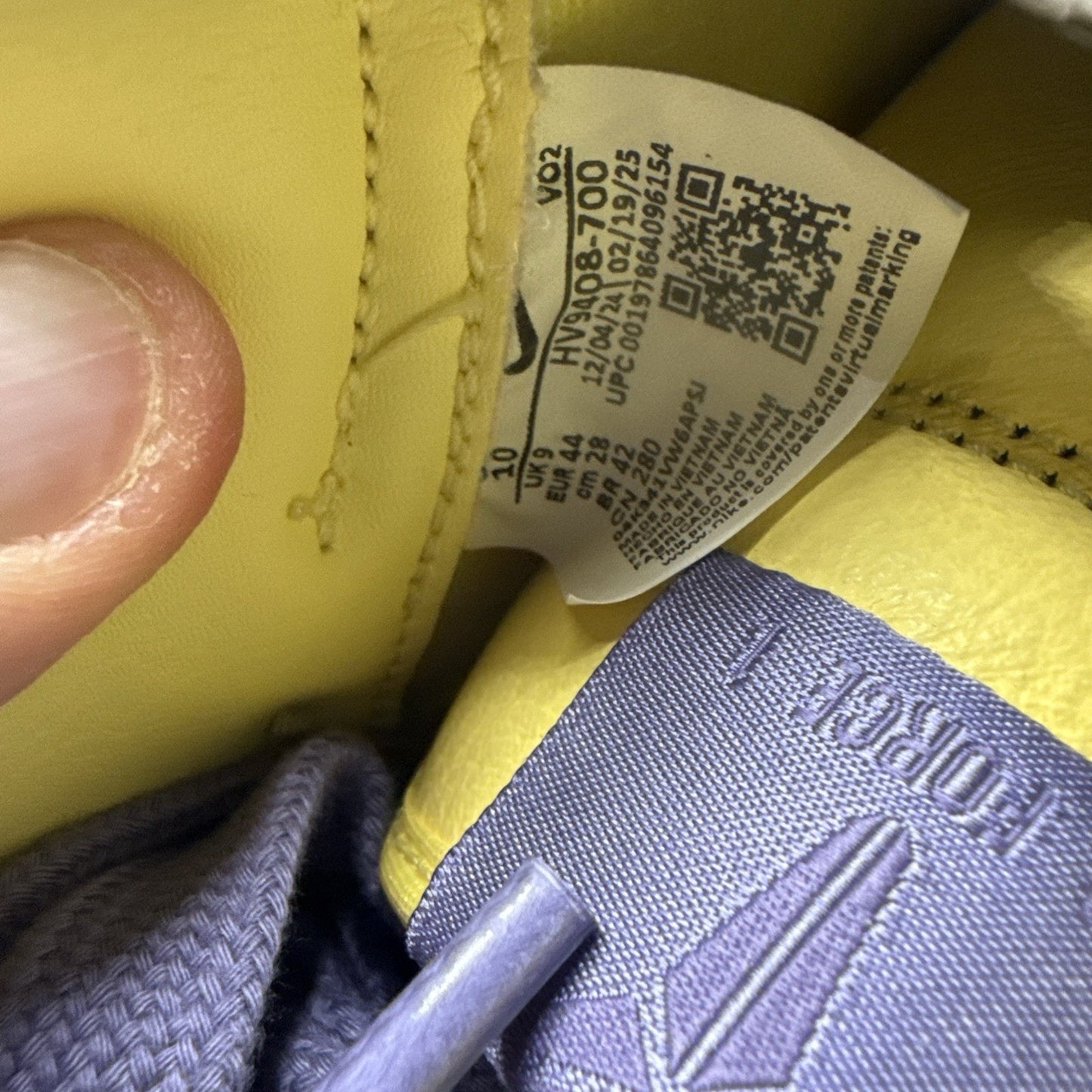 Size 10 - Nike Kobe Bryant x Air Force 1 Protro Low Mamba Mentality