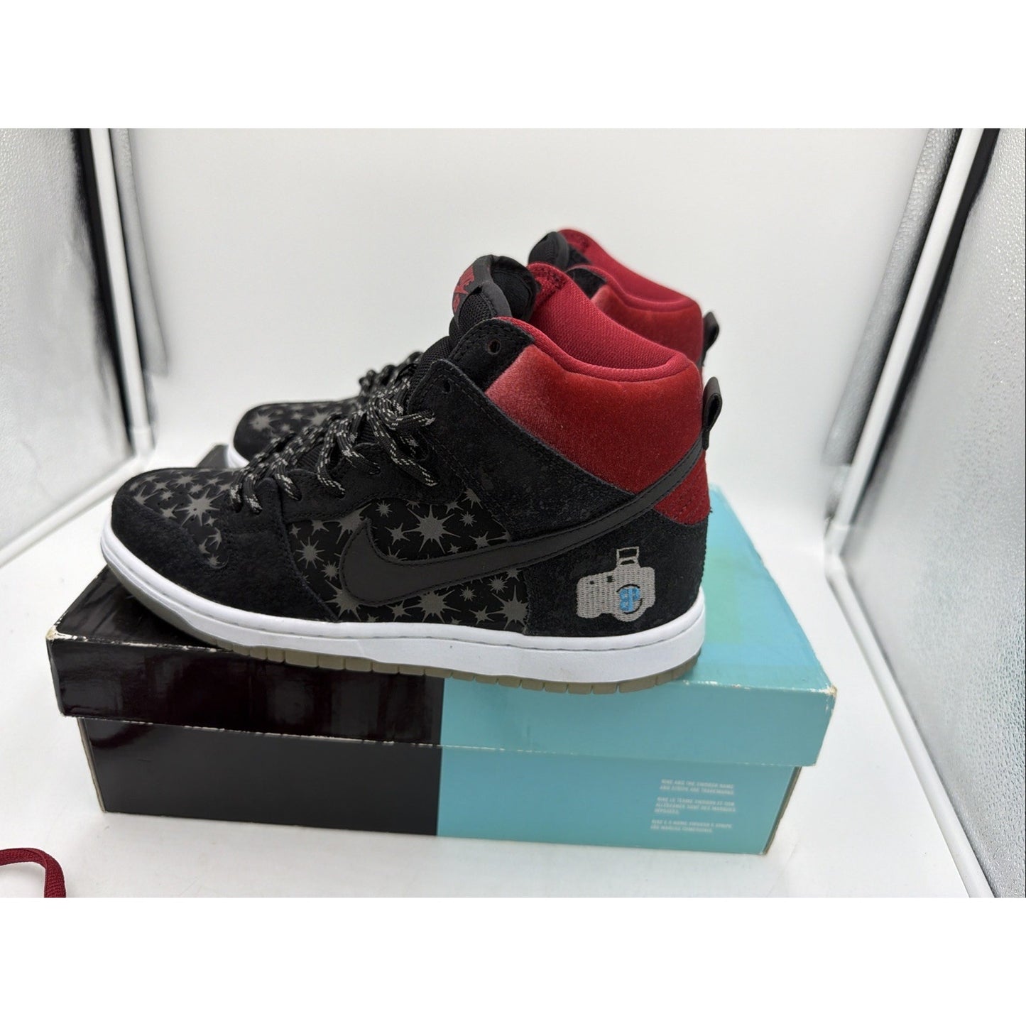Size 7 - Nike Dunk Prem SB BP QS High Brooklyn Projects Paparazzi