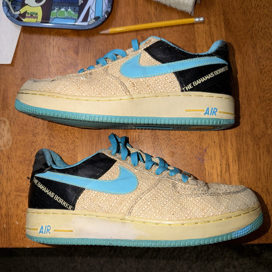 Size 9.5 - Nike Air Force 1 Premium 07 Thompson Original Six Rare