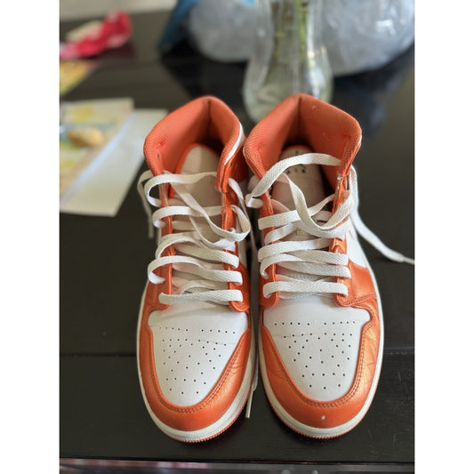 Size 8 - Air Jordan 1 SE Mid Electro Orange NBS148