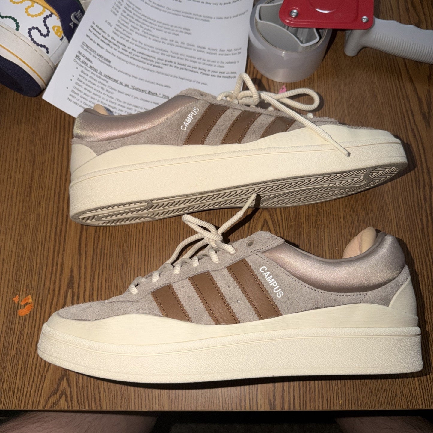Size 12 - Bad Bunny x adidas Campus Chalky Brown