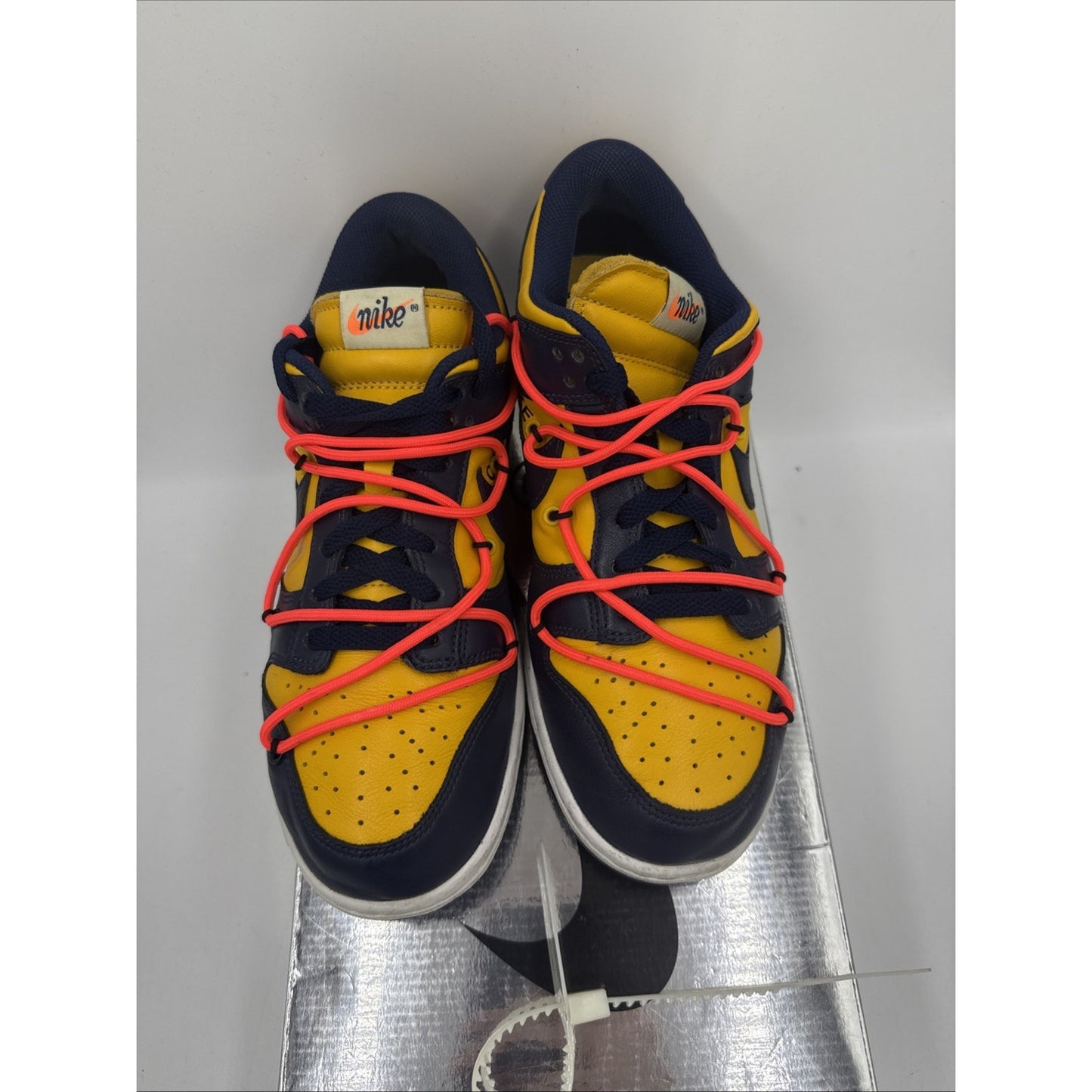 Size 8.5 - Nike Dunk Low x OFF-WHITE University Gold 2019