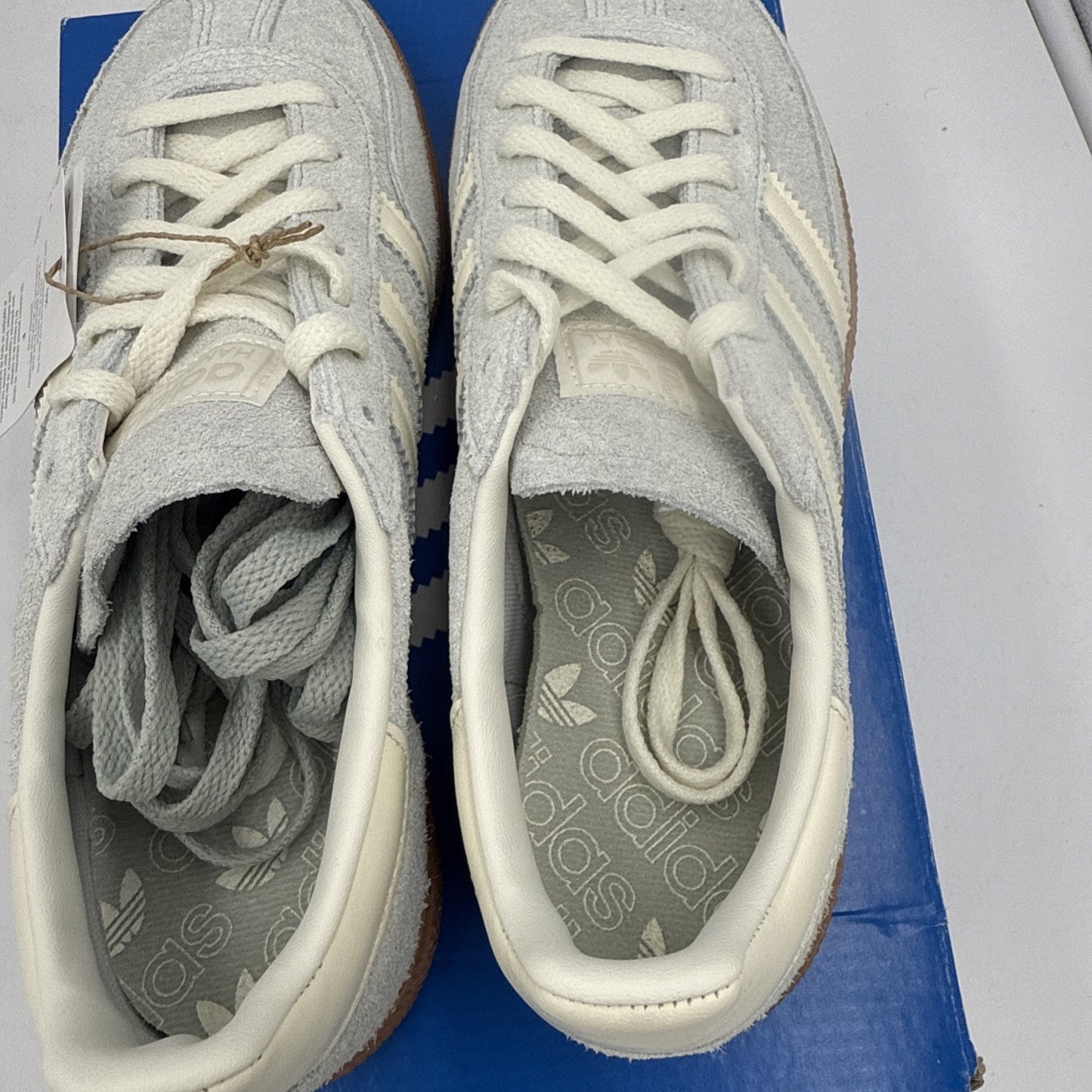 Size 6.5 - adidas Handball Spezial Wonder Silver Gum W