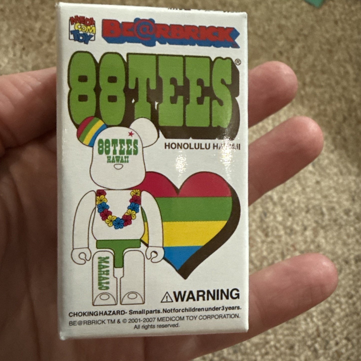 Medicom Toy Be@rbrick 88TEES Vinyl Figure Collectible