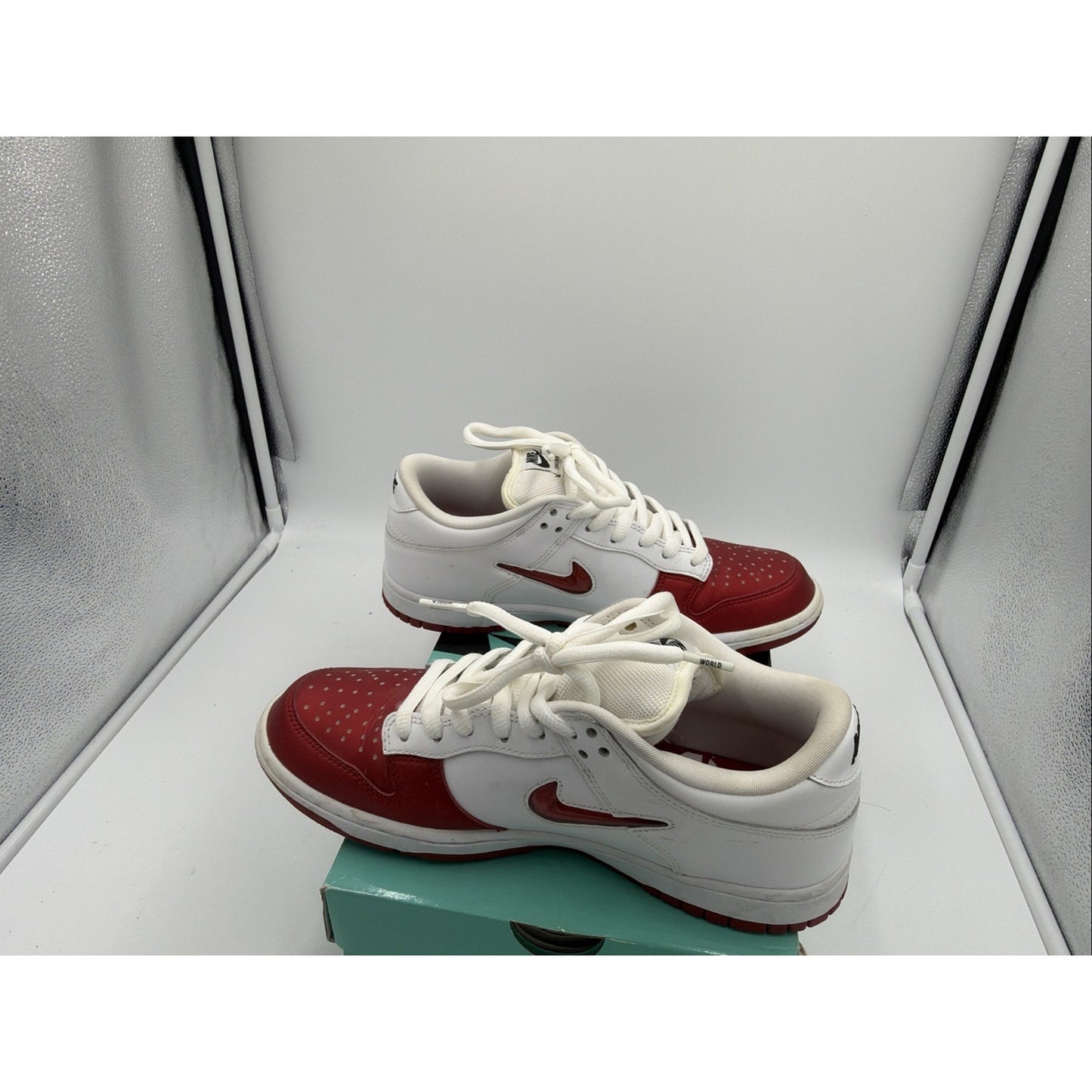 Size 8.5 - Nike Supreme x Dunk SB Low Varsity Red