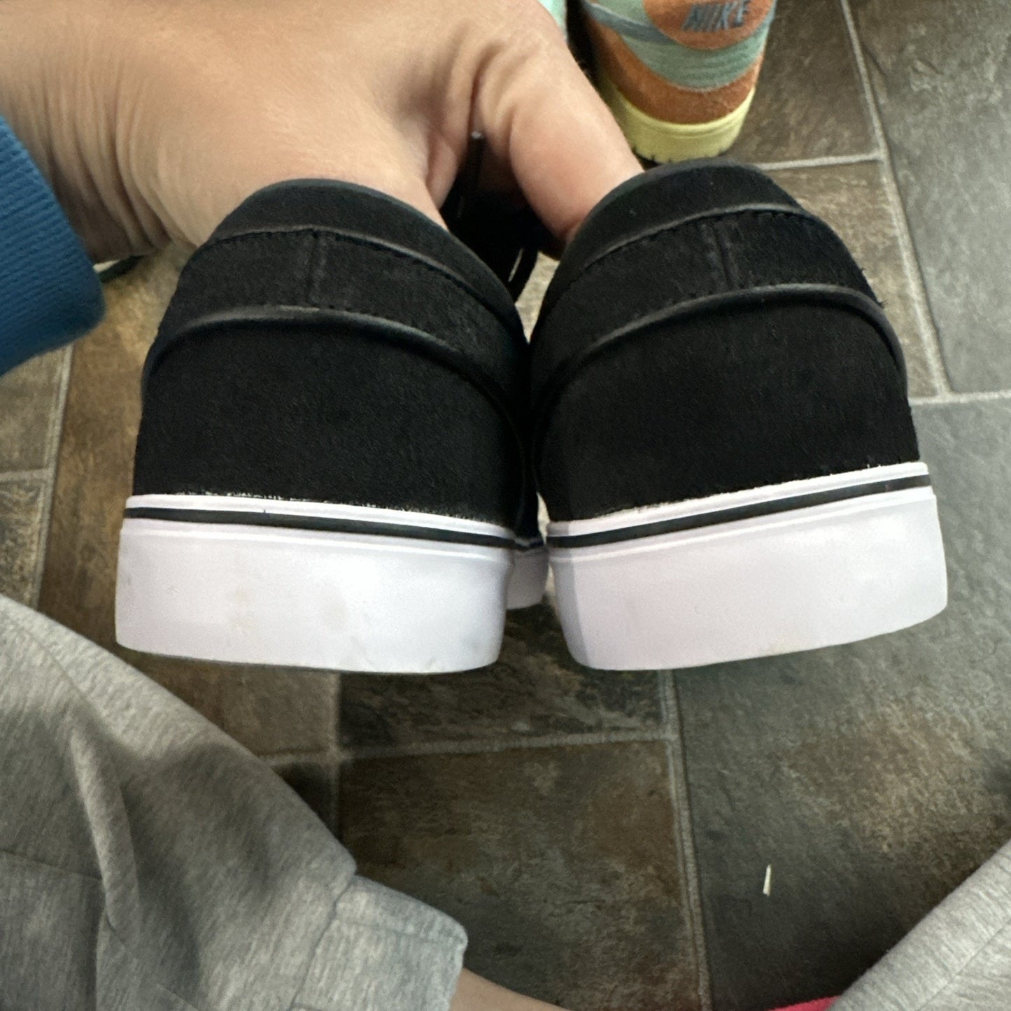 Size 11.5 - Nike Zoom Stefan Janoski+ SB Black White