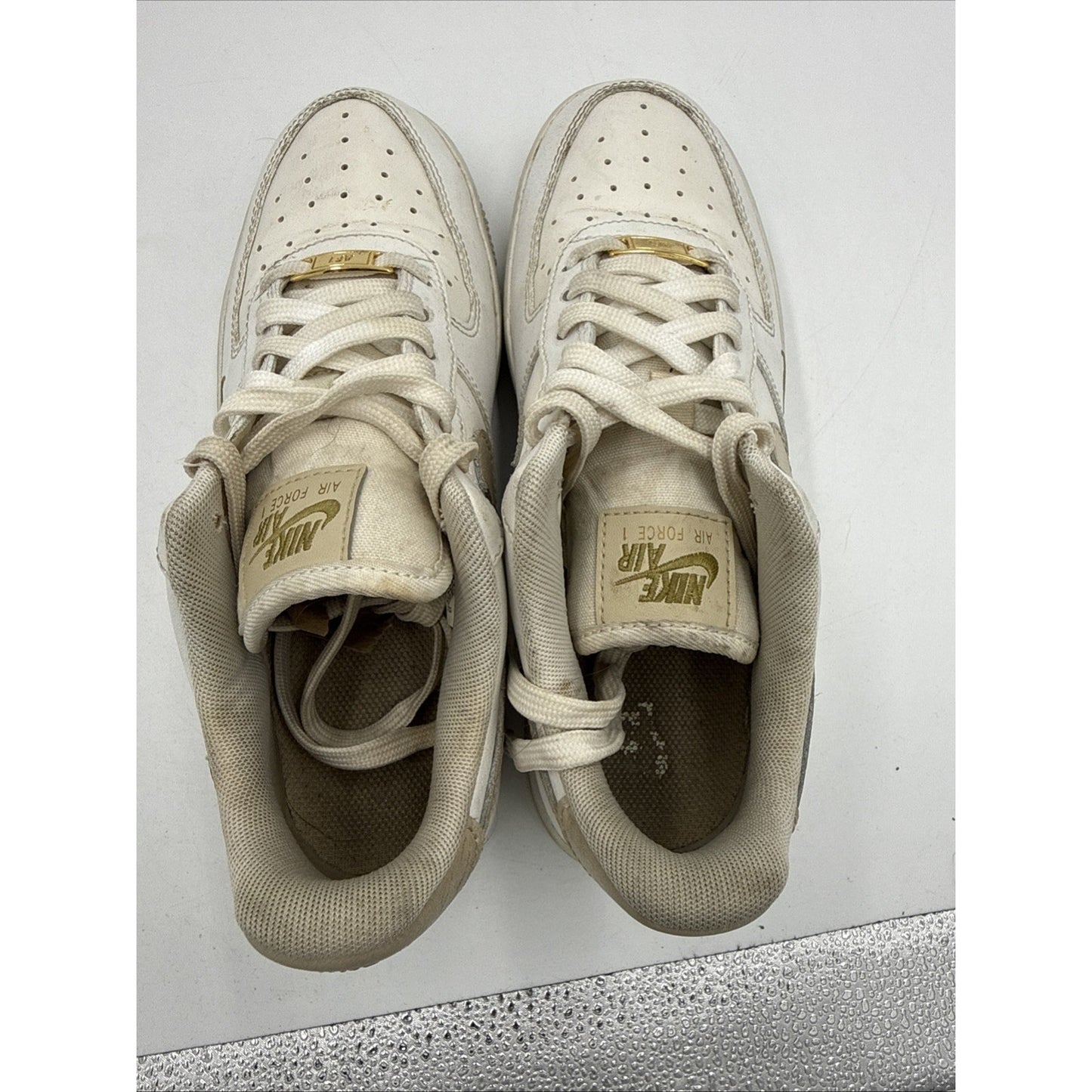 Size 8 - Nike Air Force 1 '07 Essential White Rattan W