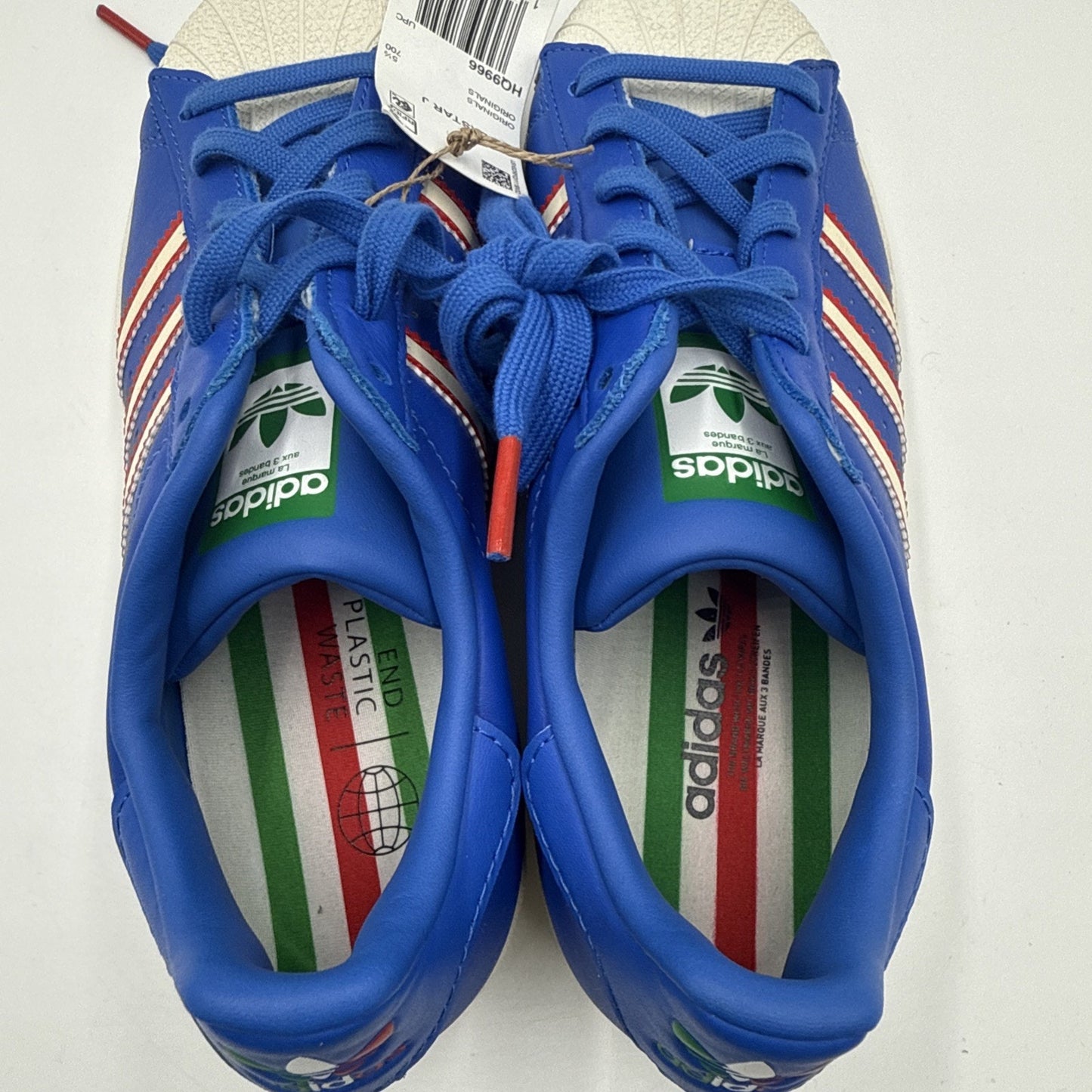 Size 6 Adidas Superstar J HQ9966