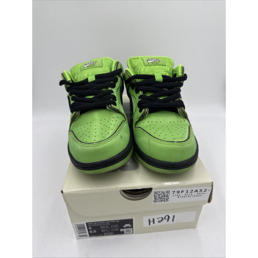 Size 5 - Nike The Powerpuff Girls x Dunk Pro SB QS Low Buttercup