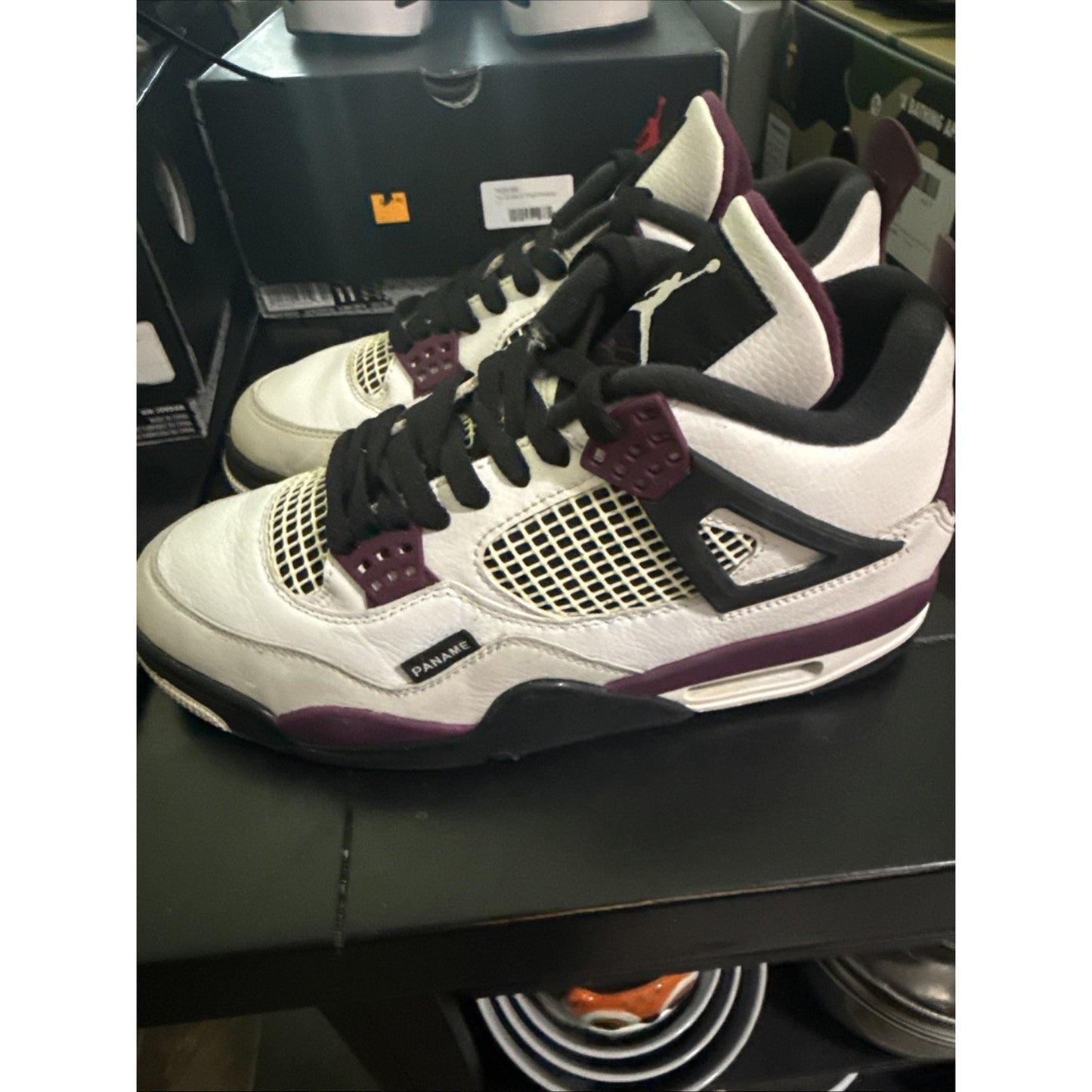 Size 9.5 - Jordan 4 Retro x Paris Saint-Germain Bordeaux 2020