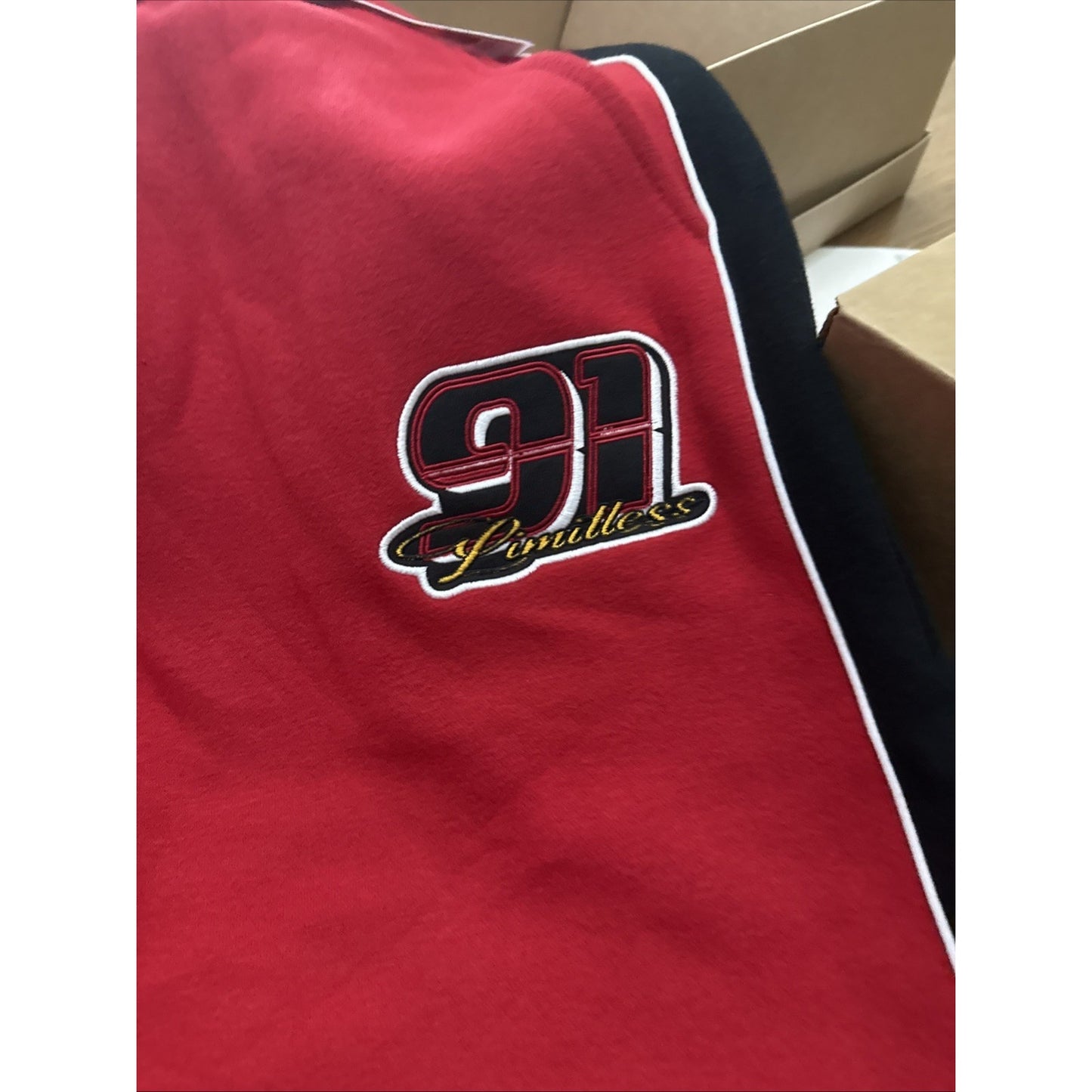 Size XL Smoke Rise Red Sweatpants