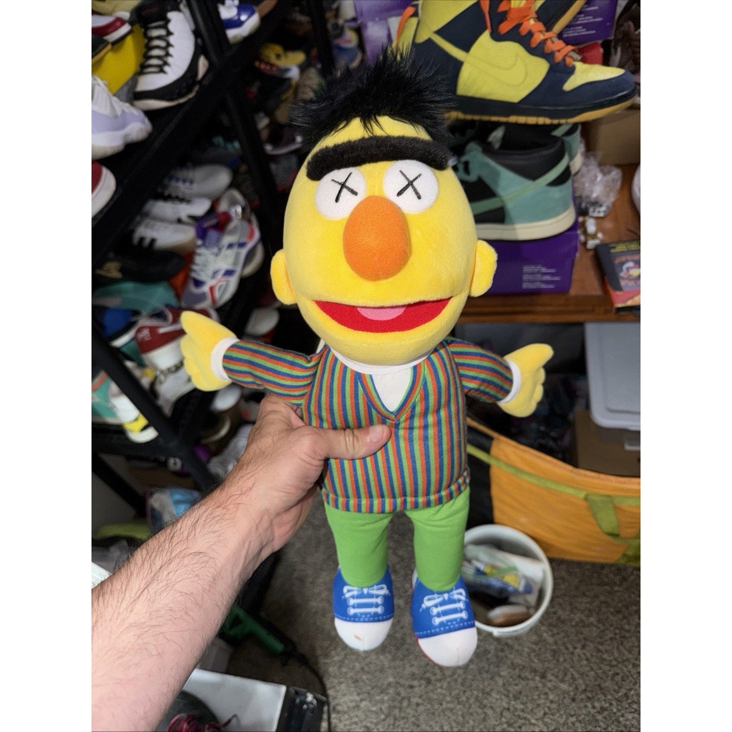 Kaws + Uniqlo Sesame Street Bert