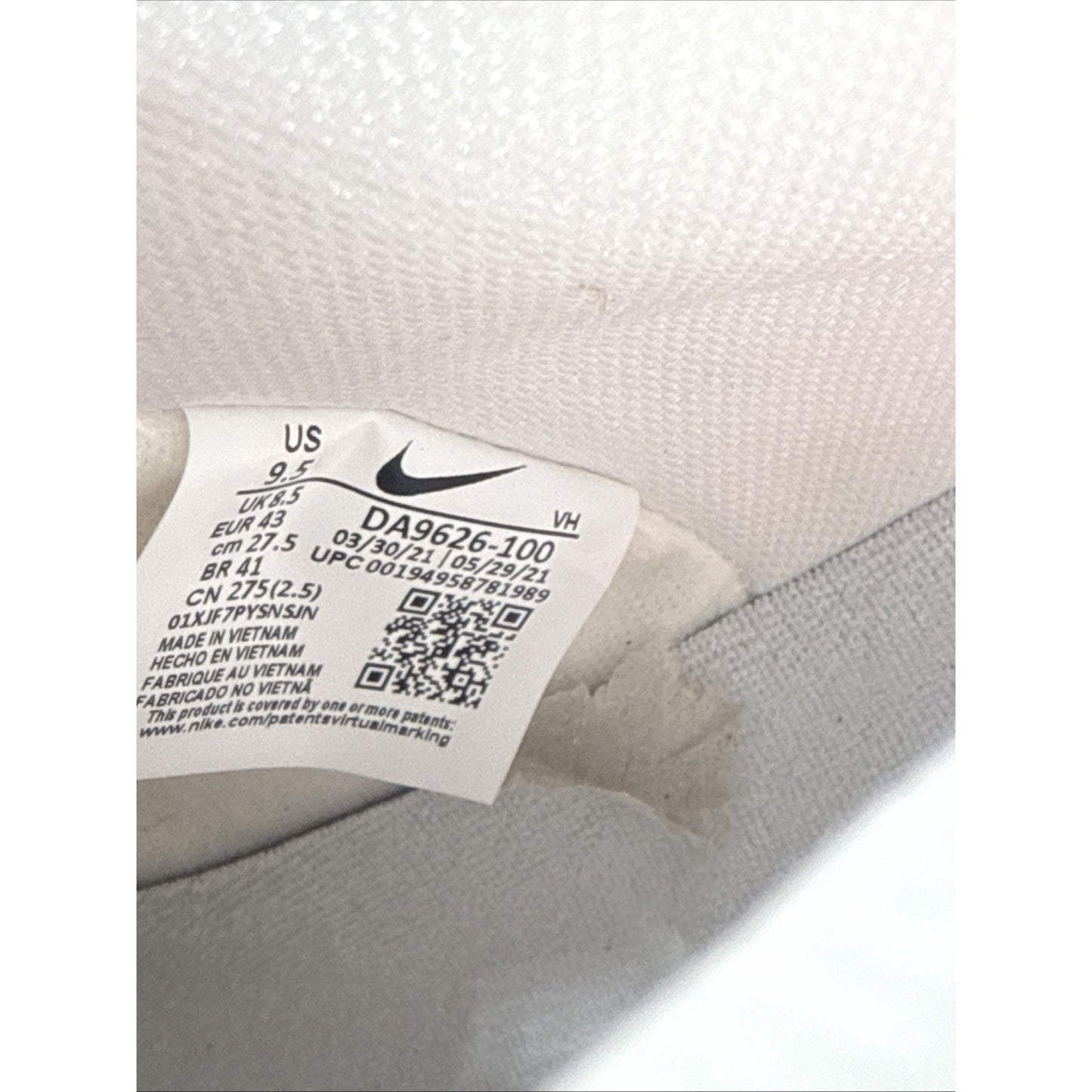 Size 9.5 - Nike Dunk Pro ISO SB High Unbleached Pack - Natural