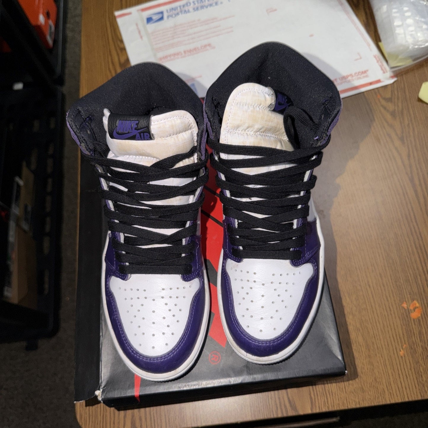 Size 7.5 - Jordan 1 Retro OG High Court Purple 2.0