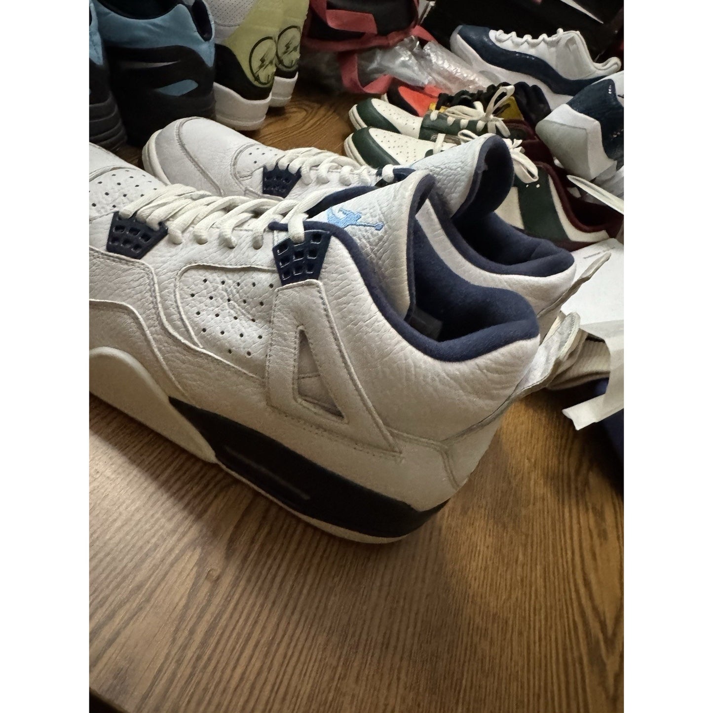 Size 12.5 - Air Jordan 4 Retro LS Columbia NBS084