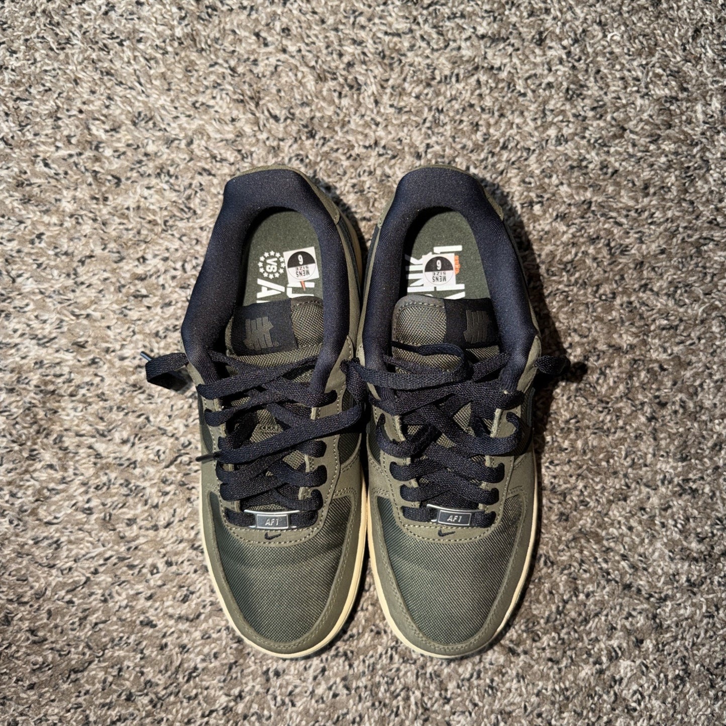 Size 6 - Undefeated x Nike Air Force 1 SP Low Ballistic