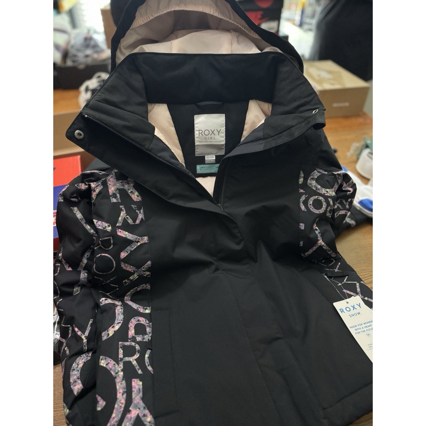 Size 16 Roxy Galaxy Girl Snow Coat
