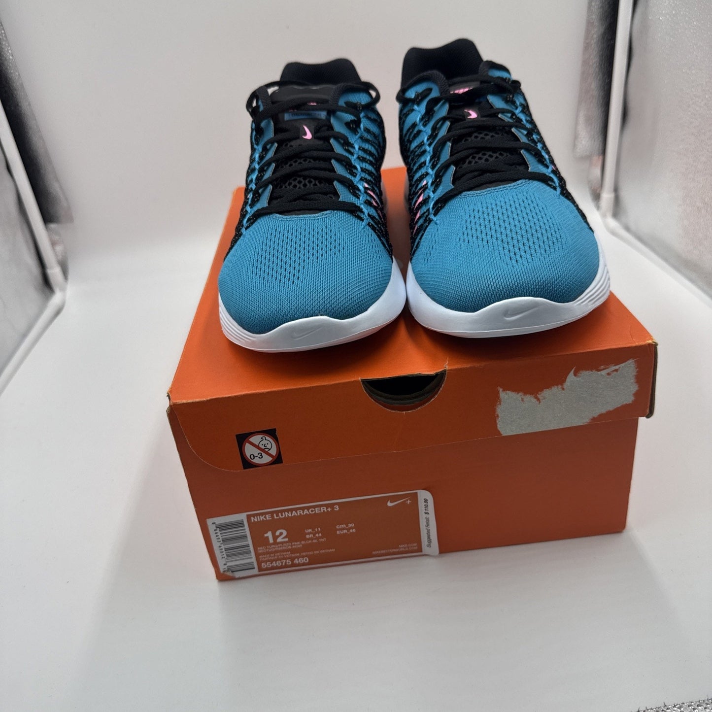 Size 12 - Nike Lunaracer+ 3 Blue 2012
