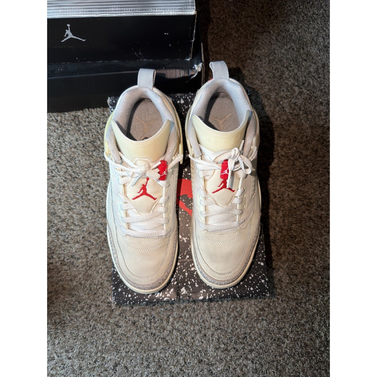 Size 10.5 - Jordan Spizike Low Coconut Milk - Pre-Owned