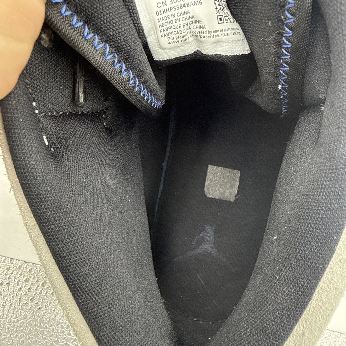 Size 12 - Air Jordan 1 SE Mid Royal Black Toe