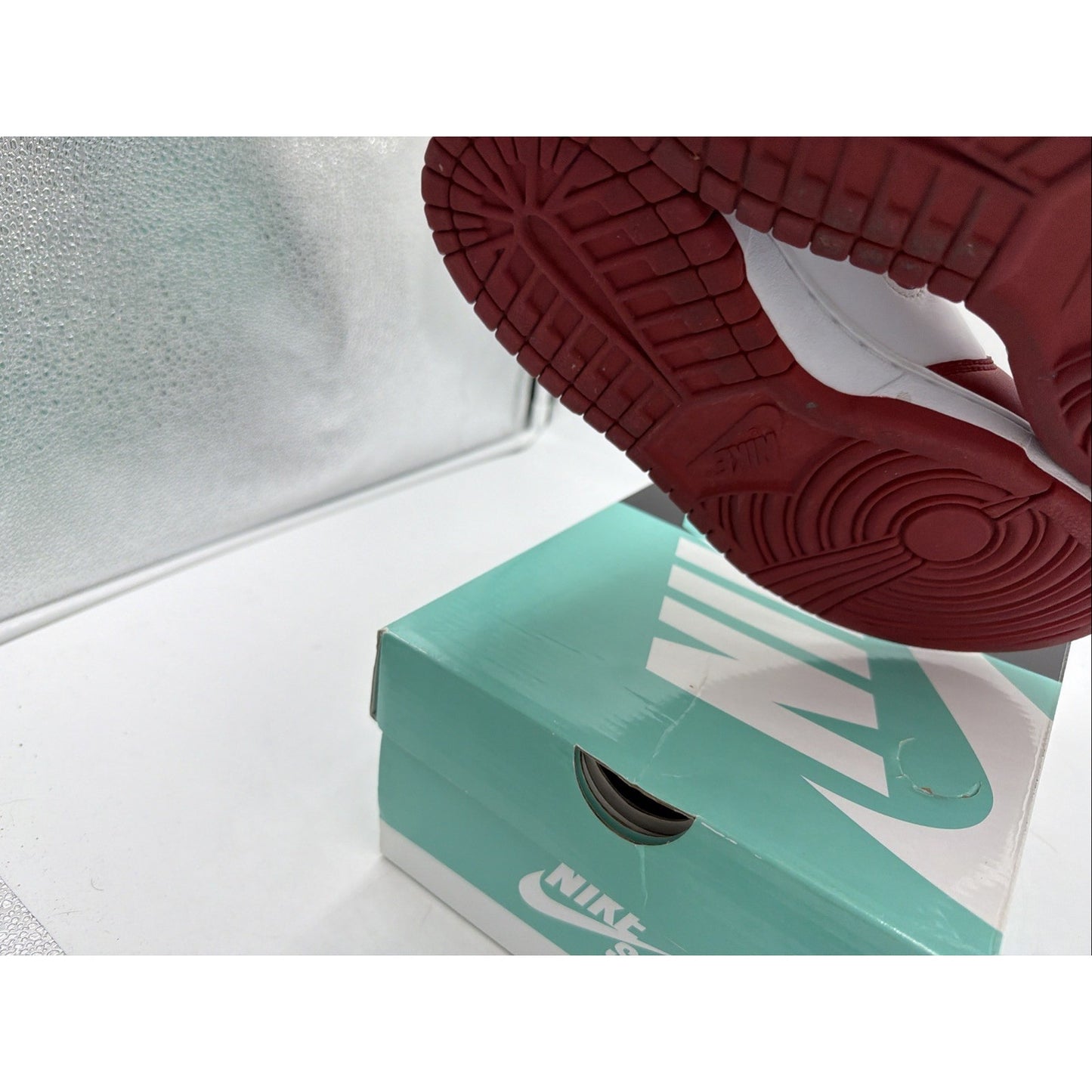 Size 8.5 - Nike Supreme x Dunk SB Low Varsity Red