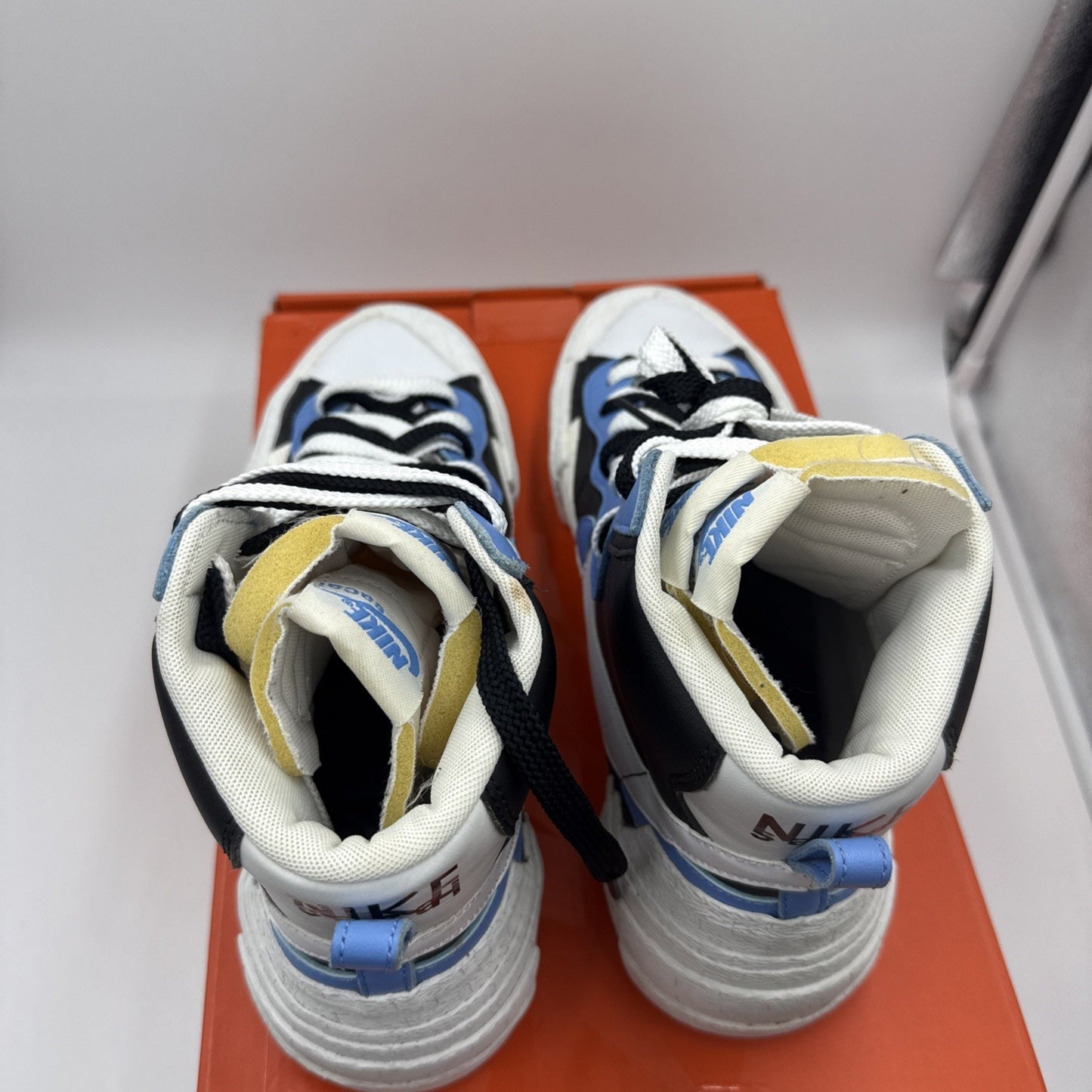 Size 10.5 - Nike sacai x Blazer Mid Black Blue