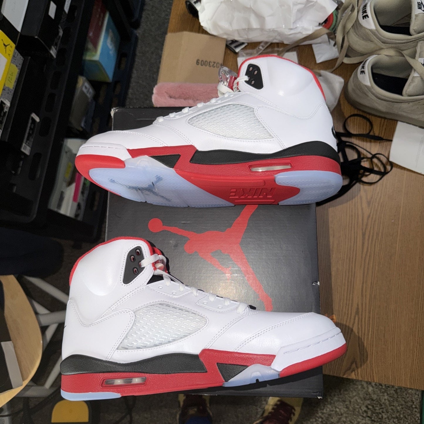 Size 12.5 - Air Jordan 5 Retro 2025 Fire Red