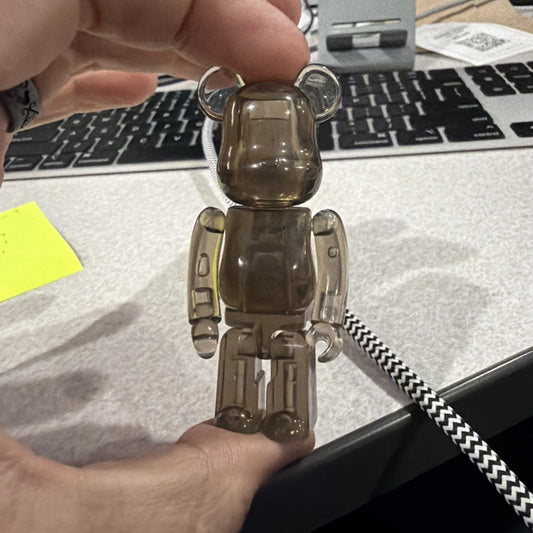 Bear Brick BE@RBRICK Series 10 JELLYBEAN Jellybean Clear Smoke Black