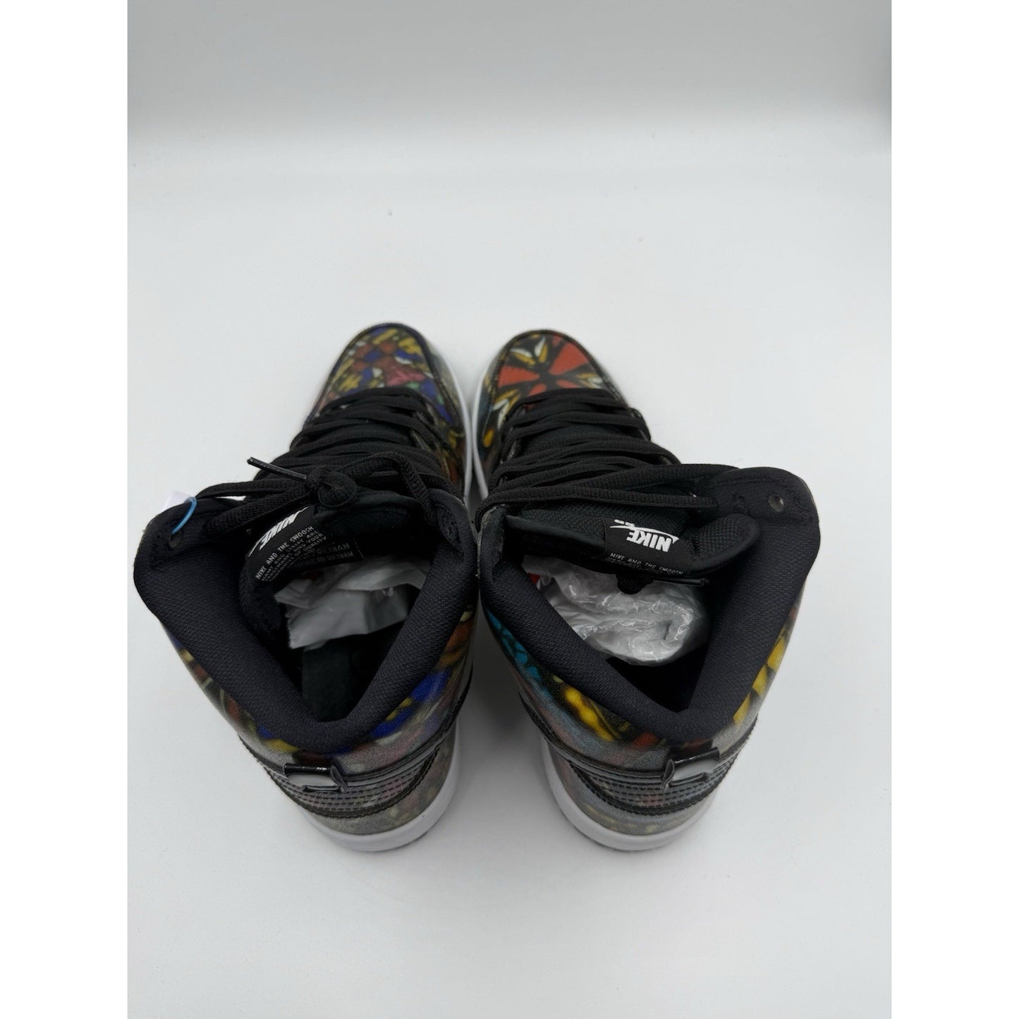 Size 9.5 - Nike Concepts x SB Dunk High Stained Glass