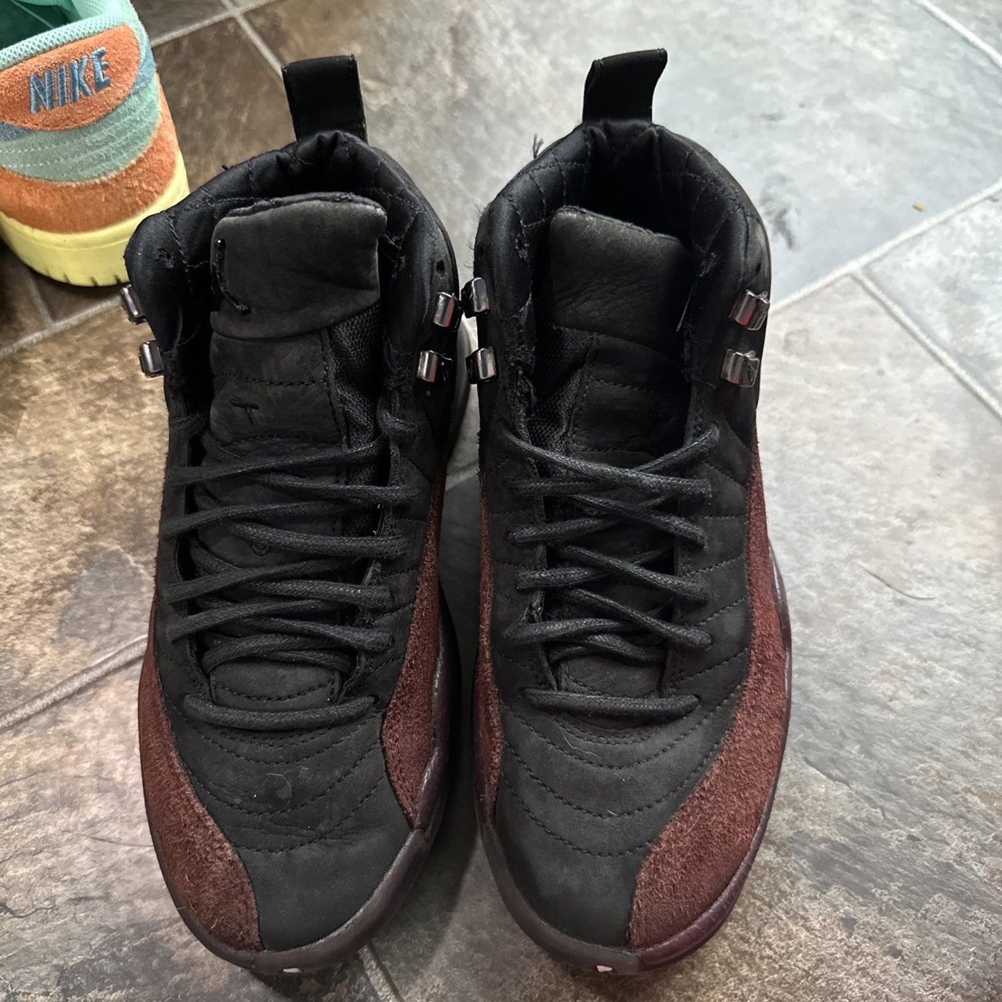 Size 6 - Jordan 12 Retro SP x A Ma Maniere Mid Black W