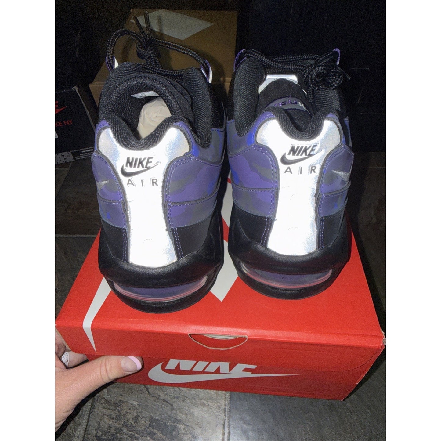 Size 13 - Nike Air Max 95 OG Purple Camo