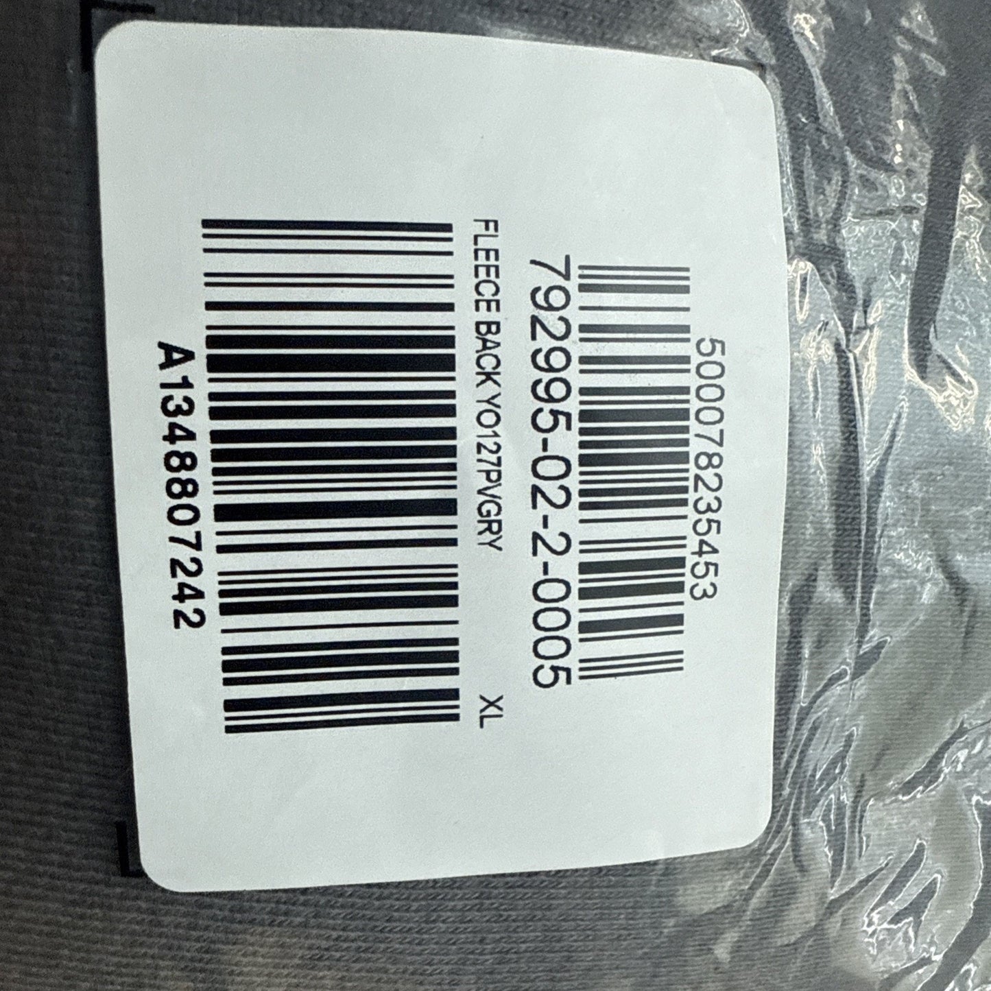 Yeezy Gap Fleece Yoke Tee Pavement Grey Unreleased Balenciaga Men’s XL