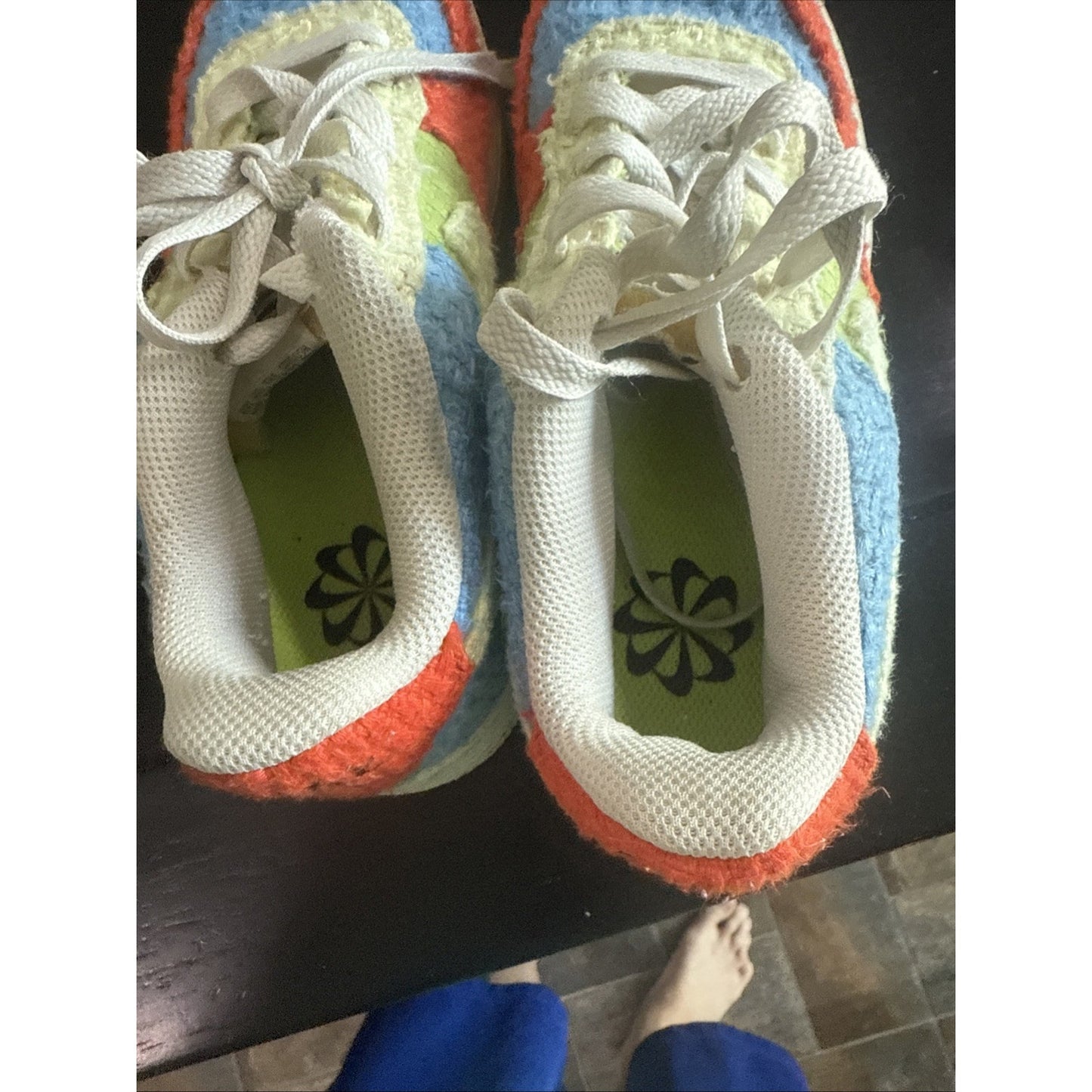 Size 4 (GS) - Nike Air Force 1 LV8 Next Nature Low Hemp - Multi NBS232