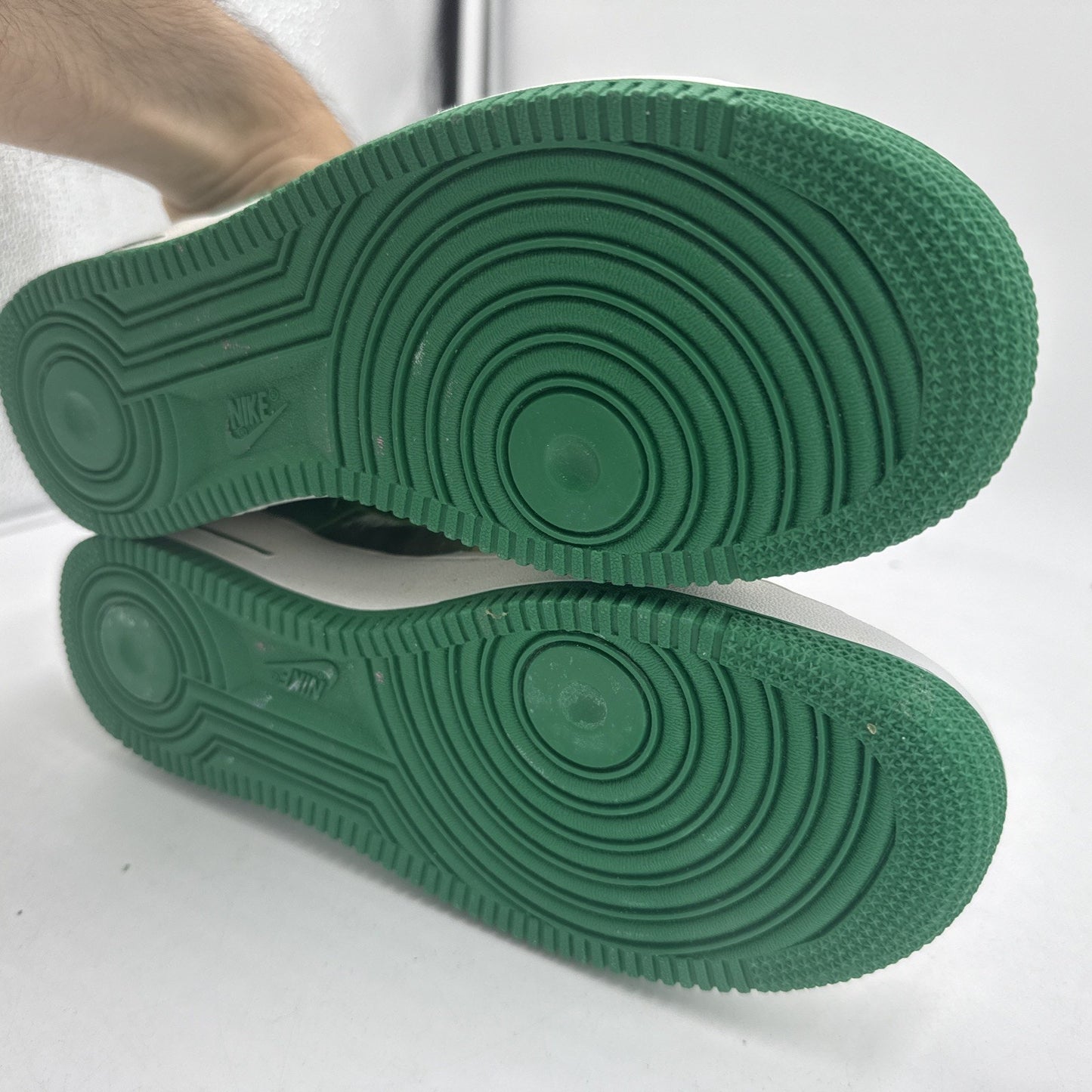 Size 6 Nike Air Force 1 Green And Clear 30635-131 2006 Rare Shoe