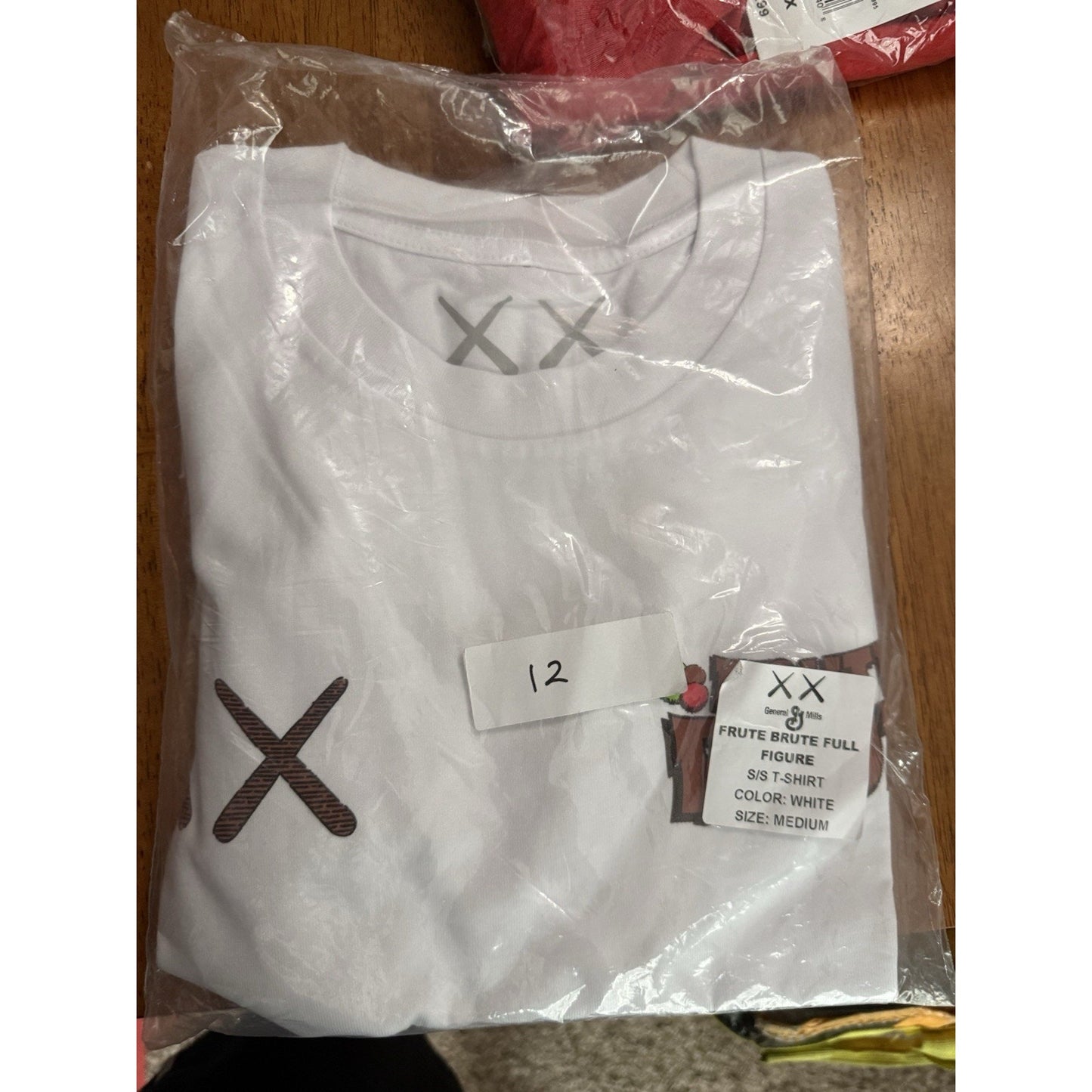 Size Medium Kaws X Monsters Frute Brute Full Figure T-shirt