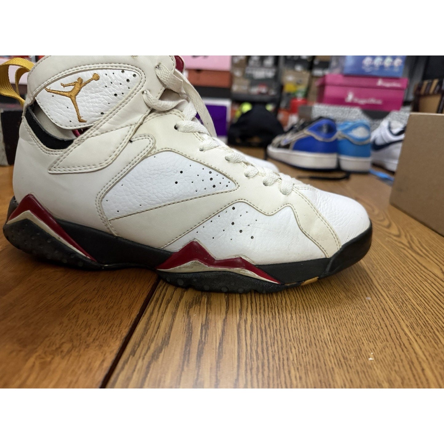 Size 6 - Air Jordan 7 Retro 2011 Cardinal