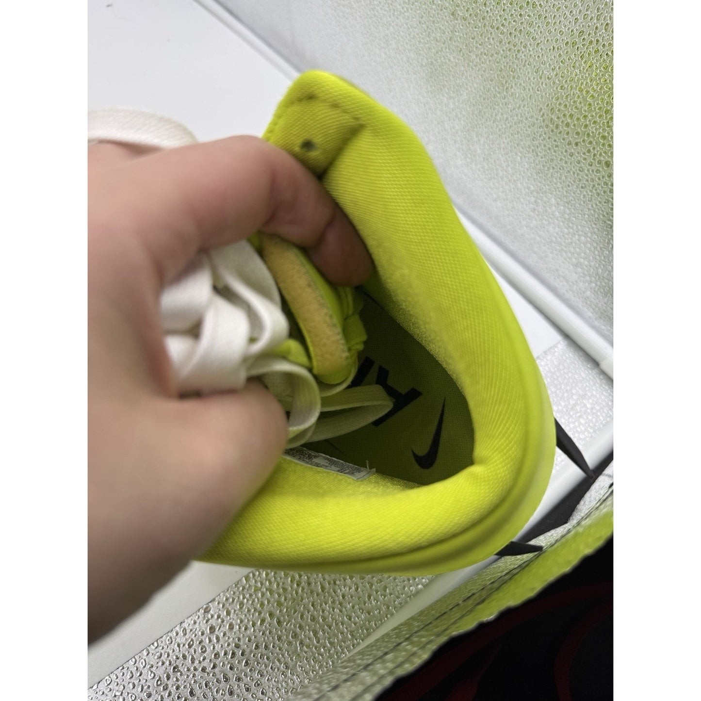 Size 11 - Nike AMBUSH x Dunk High Flash Lime