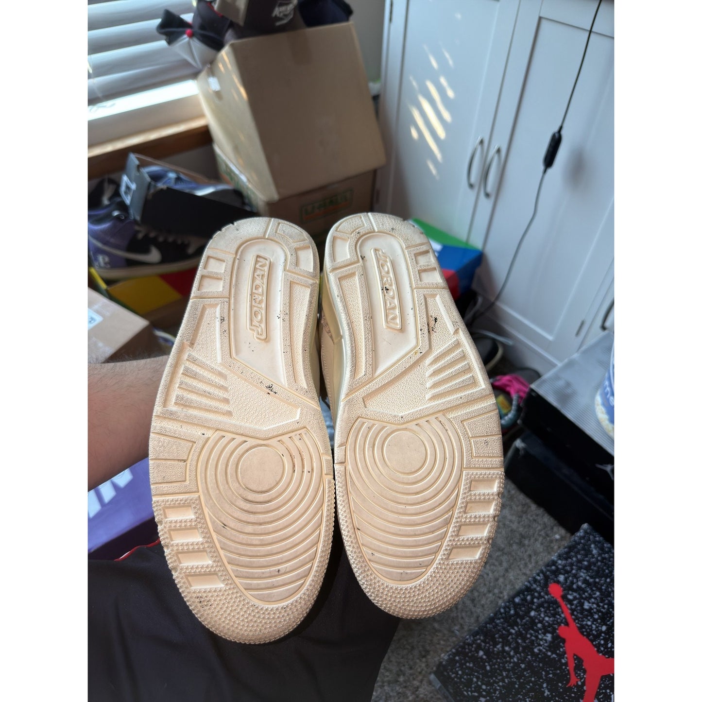 Size 10.5 - Jordan Spizike Low Coconut Milk - Pre-Owned