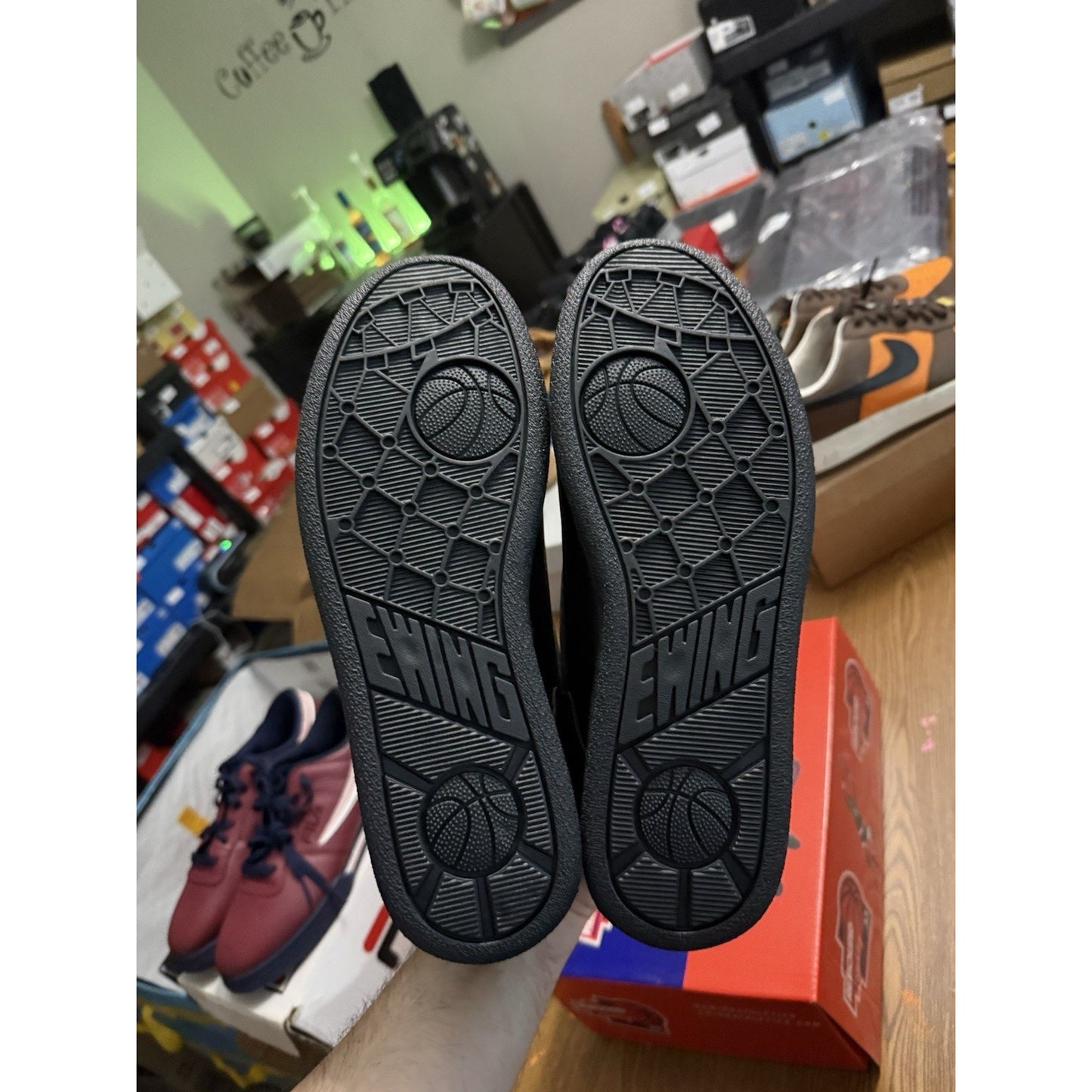 9.5 Low Black Orion By Patrick Ewing Collection BS396