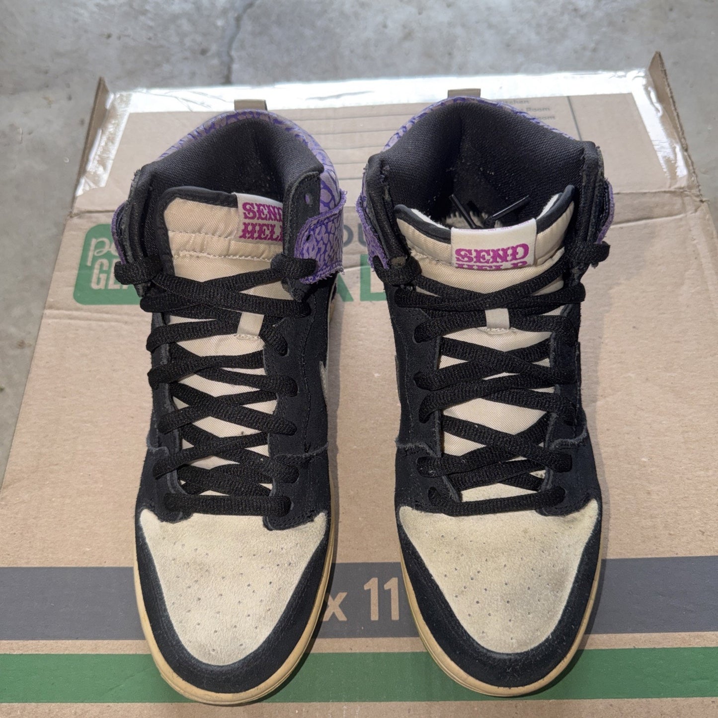 Size 9 - Nike Dunk Prm SB High Send Help 2
