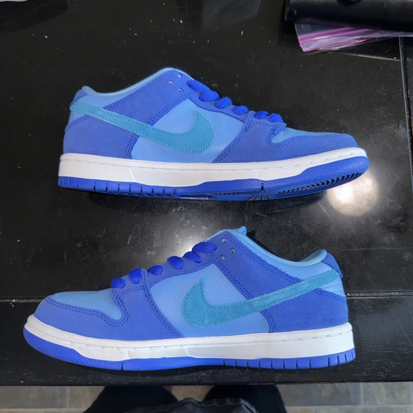 Size 5.5 - Nike Dunk Low Pro SB Fruity Pack - Blue Raspberry