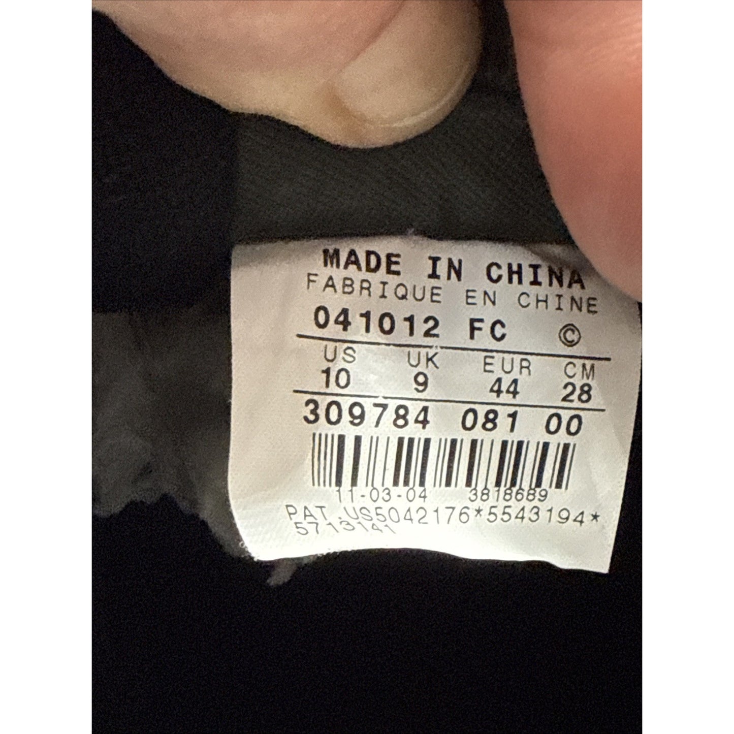 Size 10 - Nike Zoom Air Delta Force Gray