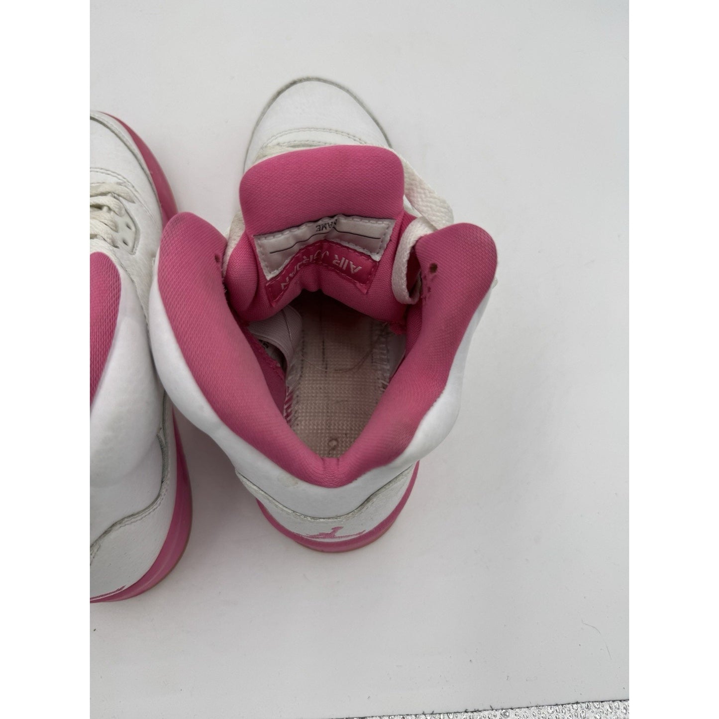 Size 4y Jordan 5 Retro WNBA Pinkscile 440992-168