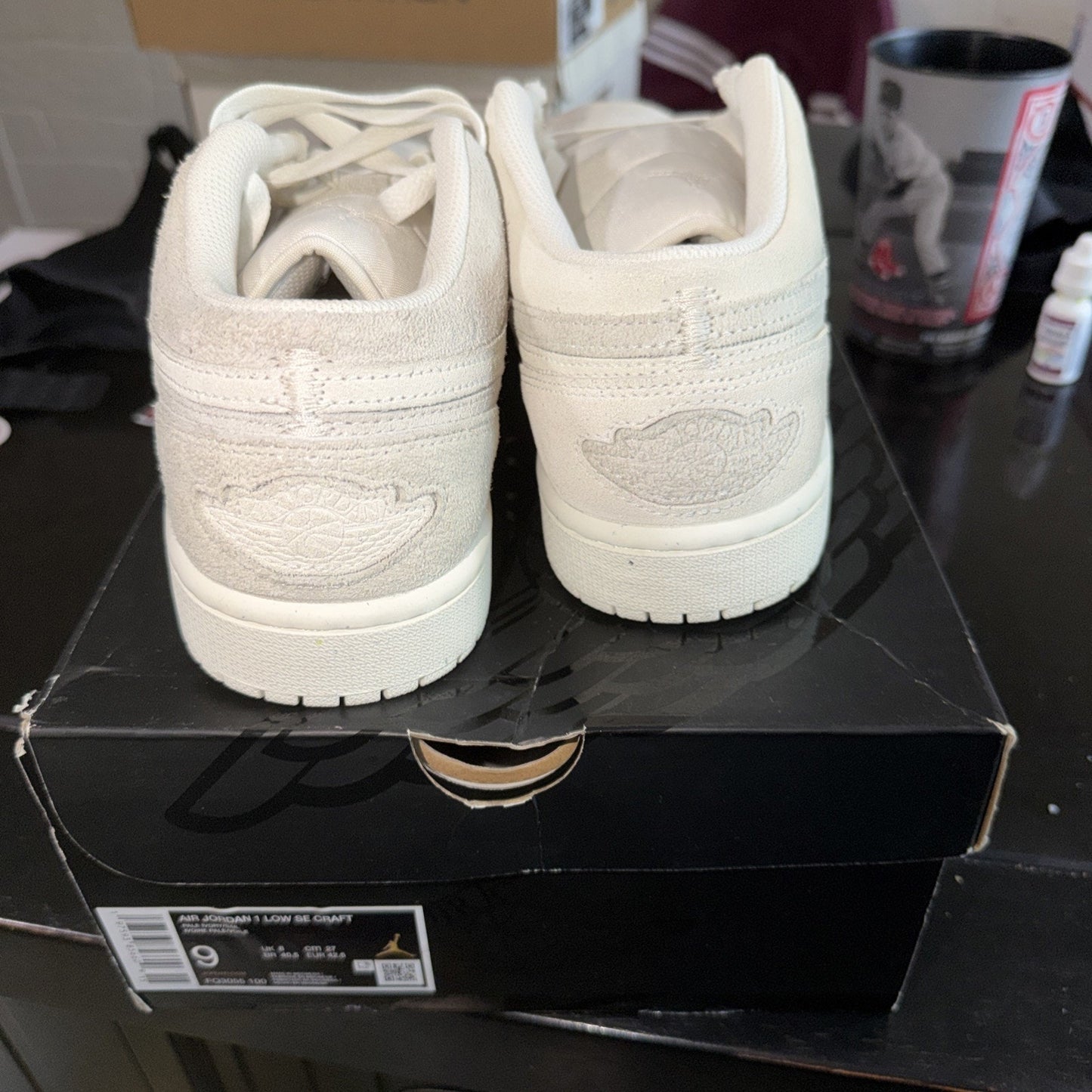 Size 9 - Air Jordan 1 SE Craft Low Pale Ivory