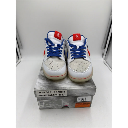 Size 9 - Nike Dunk Low Year of the Rabbit - White Rabbit Candy