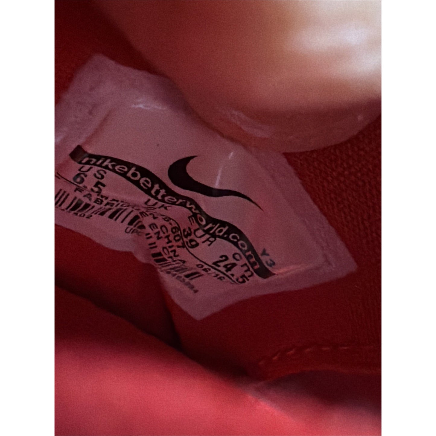 Size 6.5 - Nike Lunar Hyperquickness TB Team Red Silver