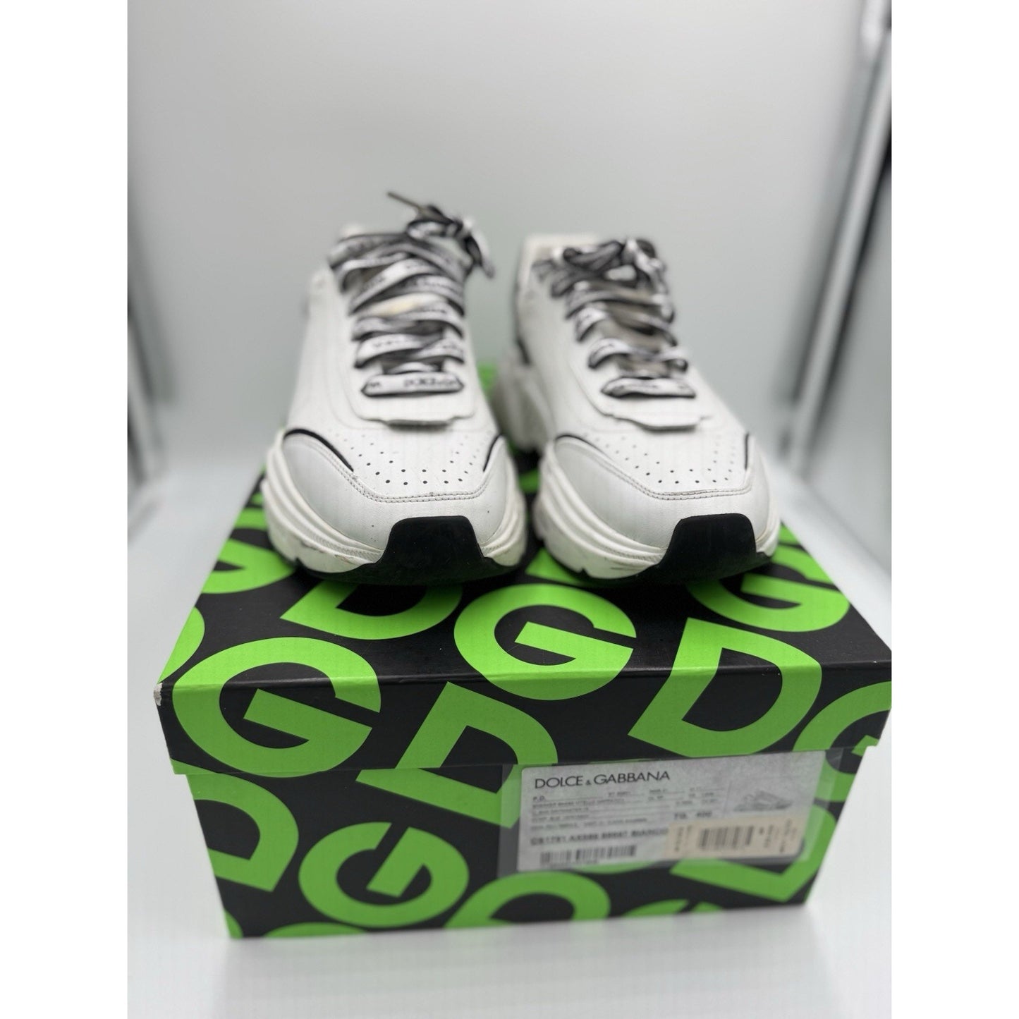 Size 6 - Dolce & Gabbana Men's Day Master Chunky Runner Sneakers