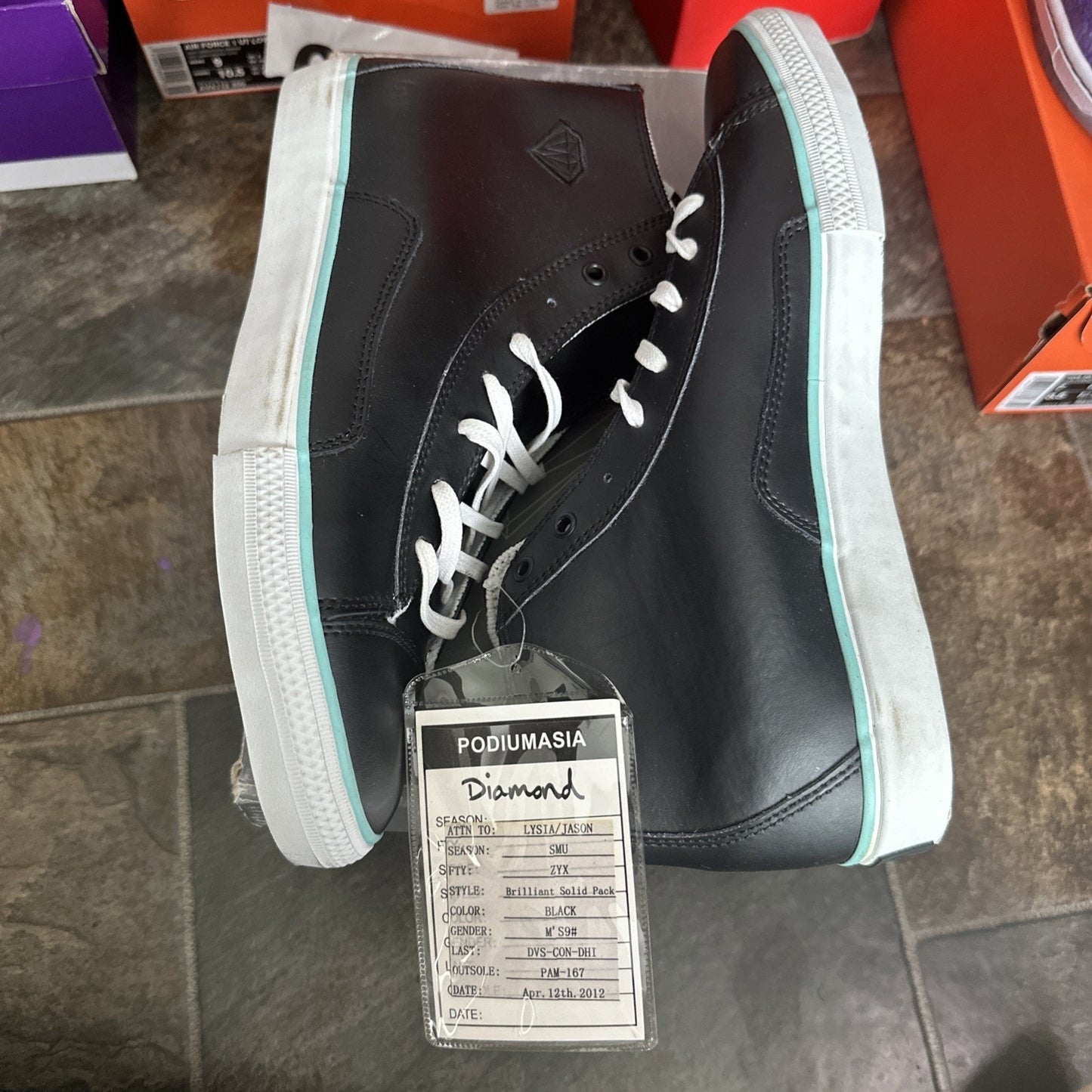 Diamond Supply Co. sneaker in the 'Brilliant Solid Pack' size 9 Sample Tagged
