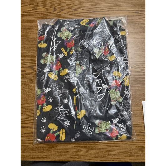 Halfway Dead Mickey Kush Button Up