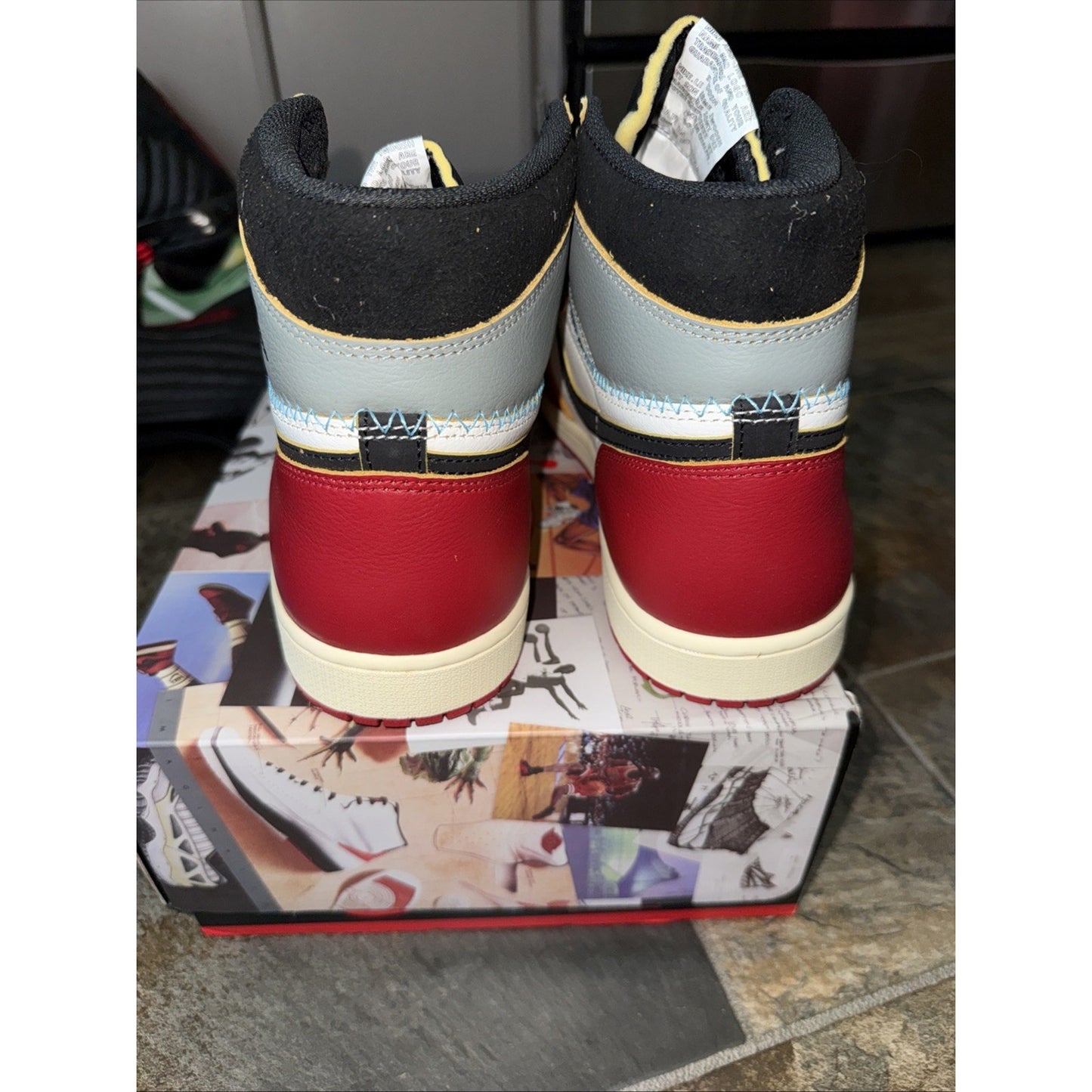 Size 13 - Union LA x Air Jordan 1 Retro OG SP High Chicago Shadow